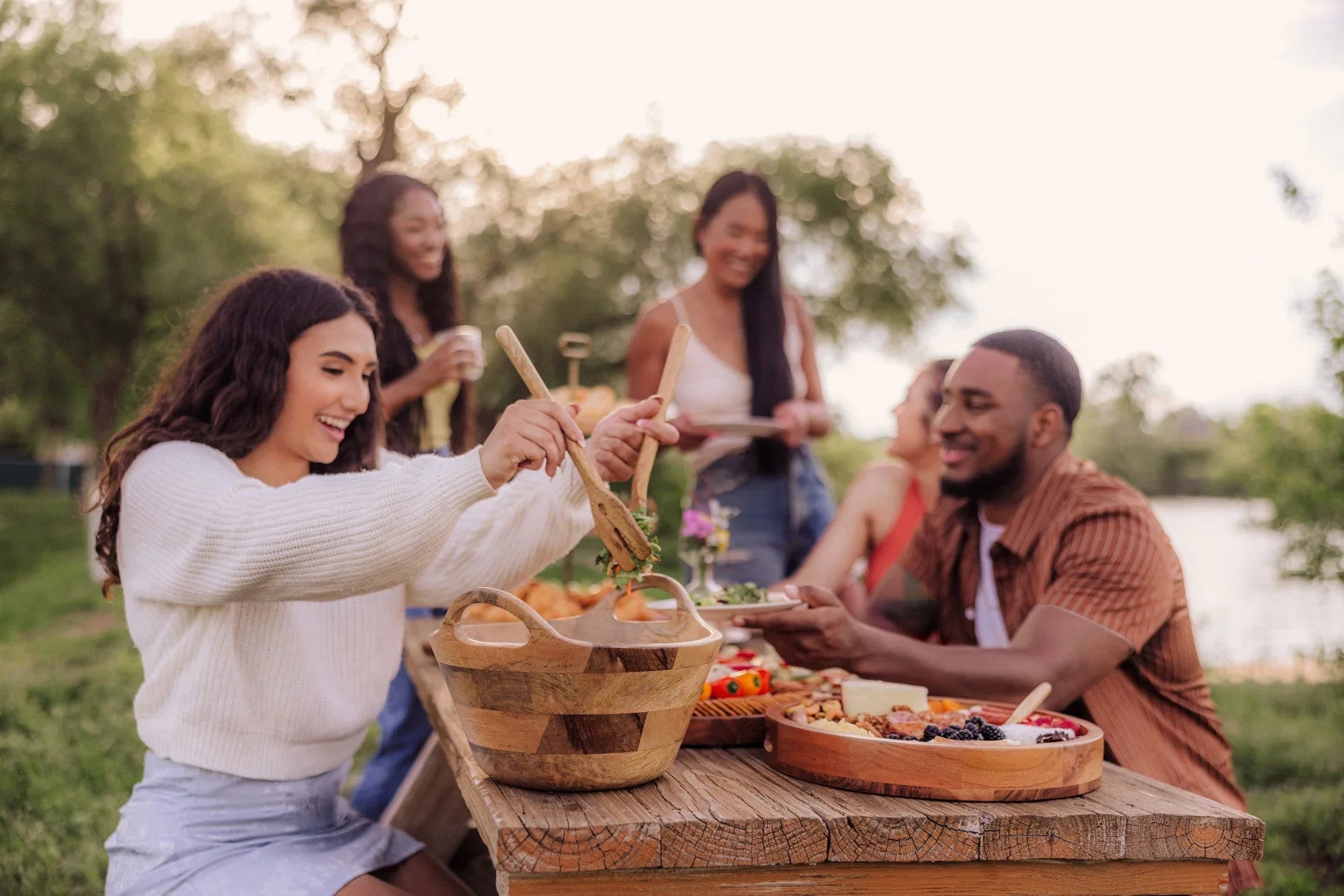 Ciotola Large Serving Bowl with Handles - The Mayfair Hall