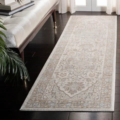 Isabella Polypropylene Rug in Cream and Beige - The Mayfair Hall
