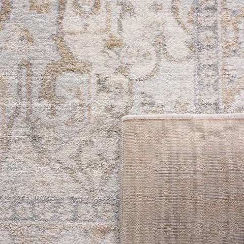 Isabella Polypropylene Rug in Cream and Beige - The Mayfair Hall