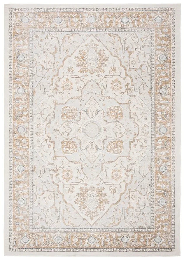 Isabella Polypropylene Rug in Cream and Beige - The Mayfair Hall