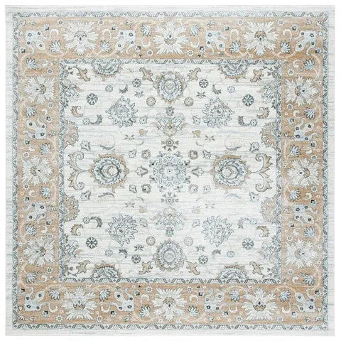 Isabella Polypropylene Rug in Cream and Beige - The Mayfair Hall