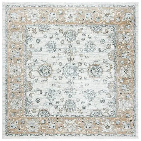 Isabella Polypropylene Rug in Cream and Beige - The Mayfair Hall