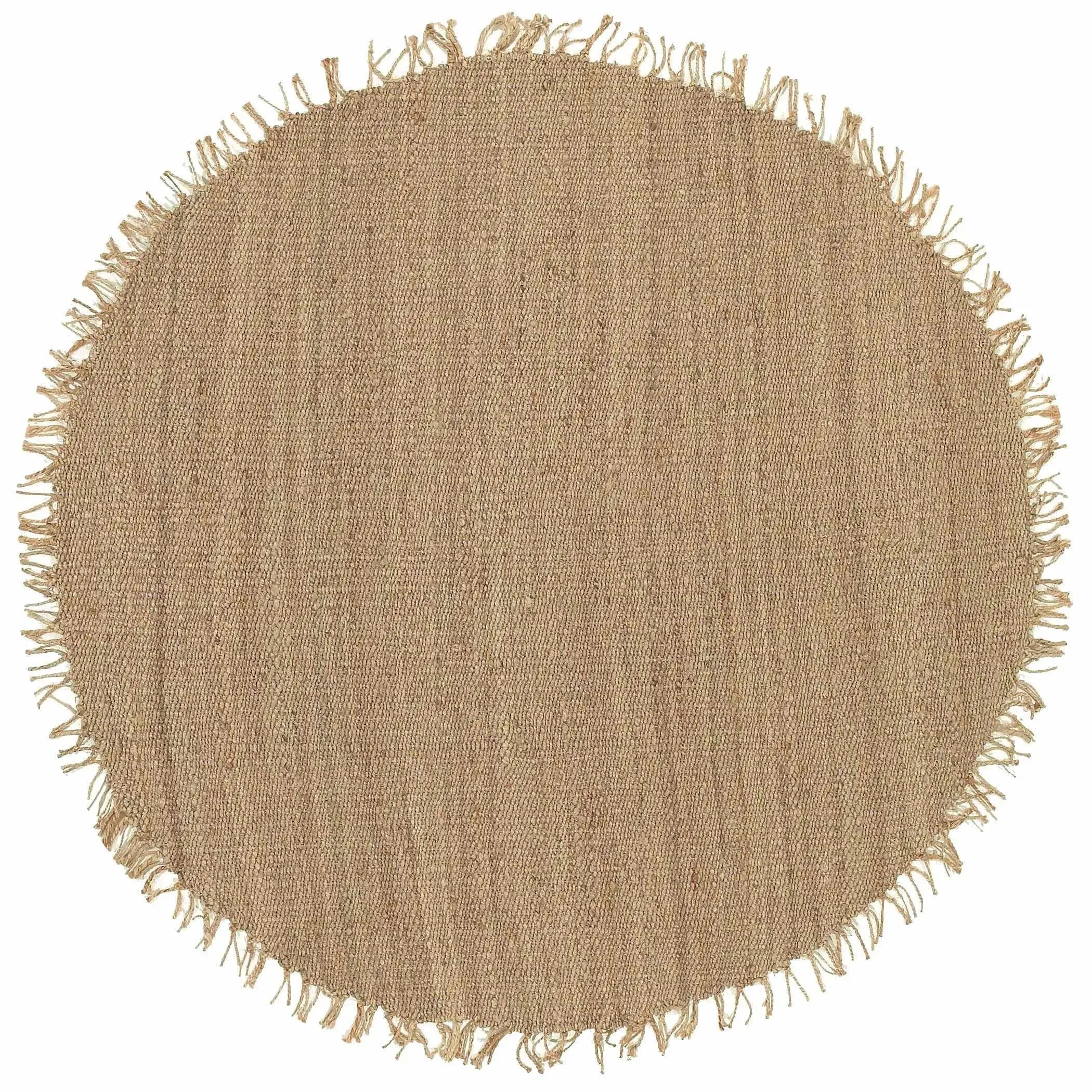 Oaks Perfect Flatweave Jute Rug - The Mayfair Hall