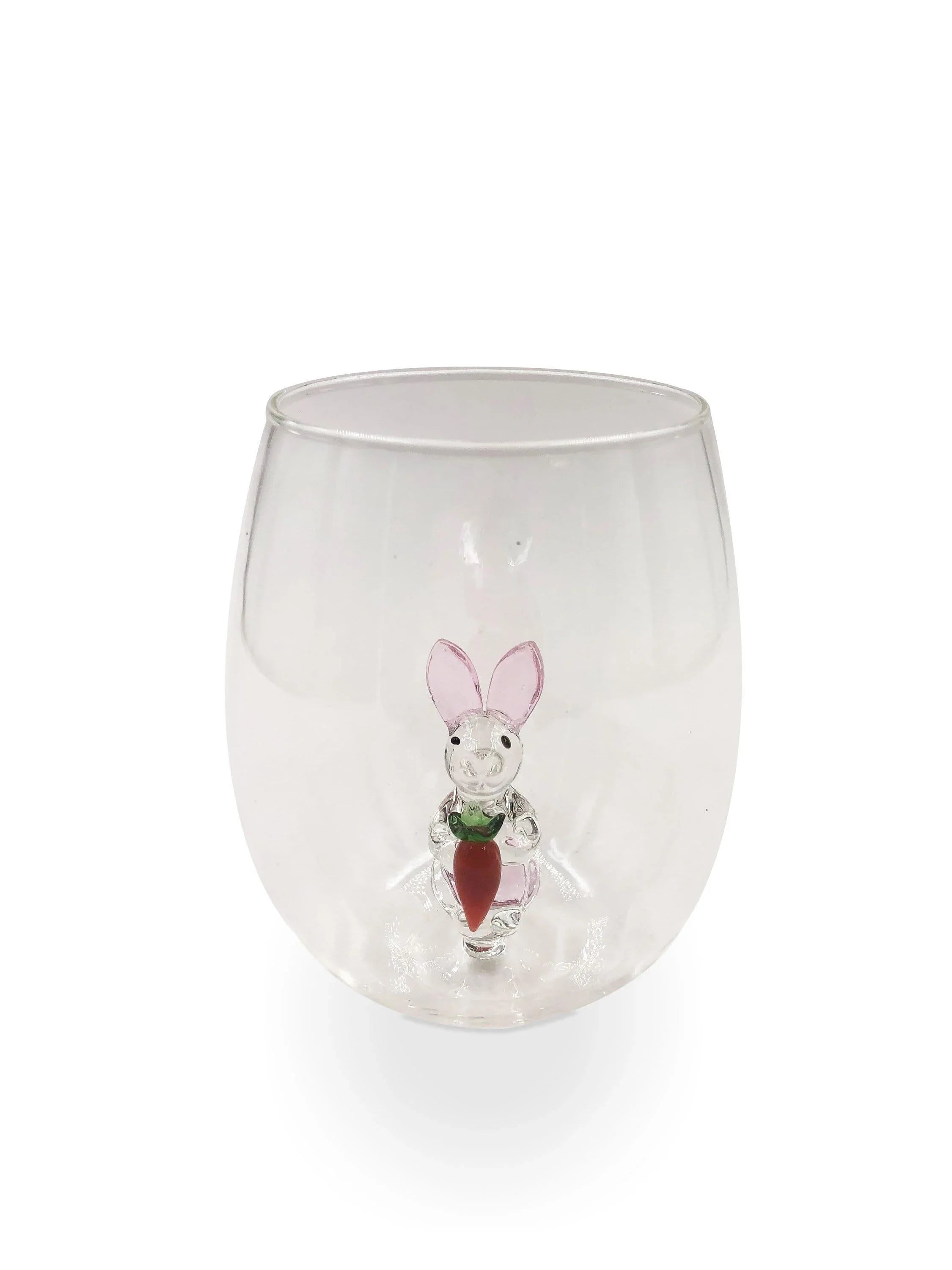 3D Easter Bunny Stemless Glasses - The Mayfair Hall