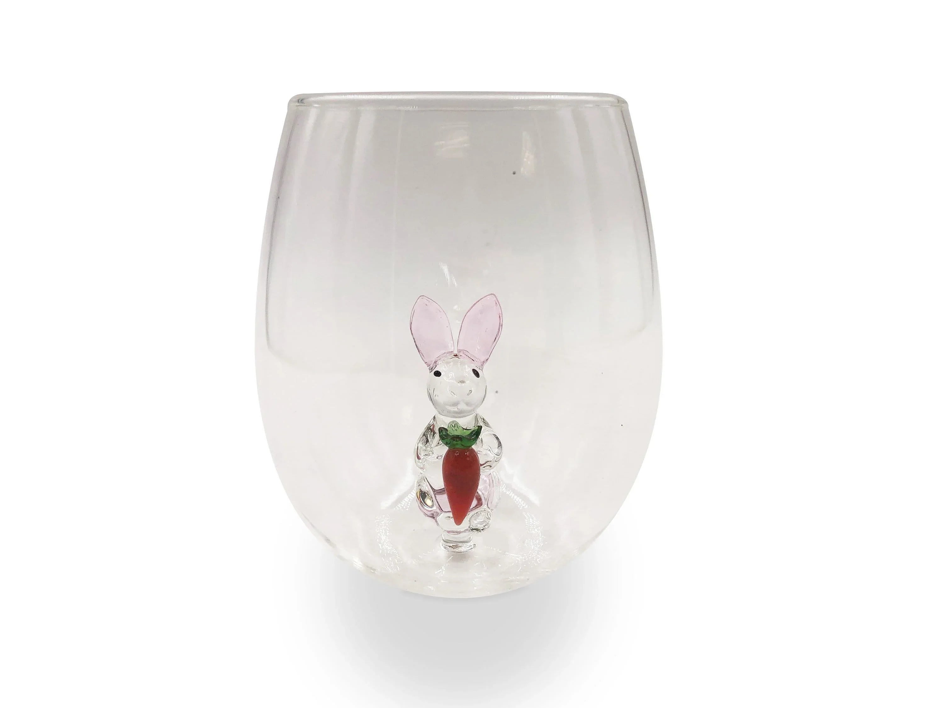 3D Easter Bunny Stemless Glasses - The Mayfair Hall