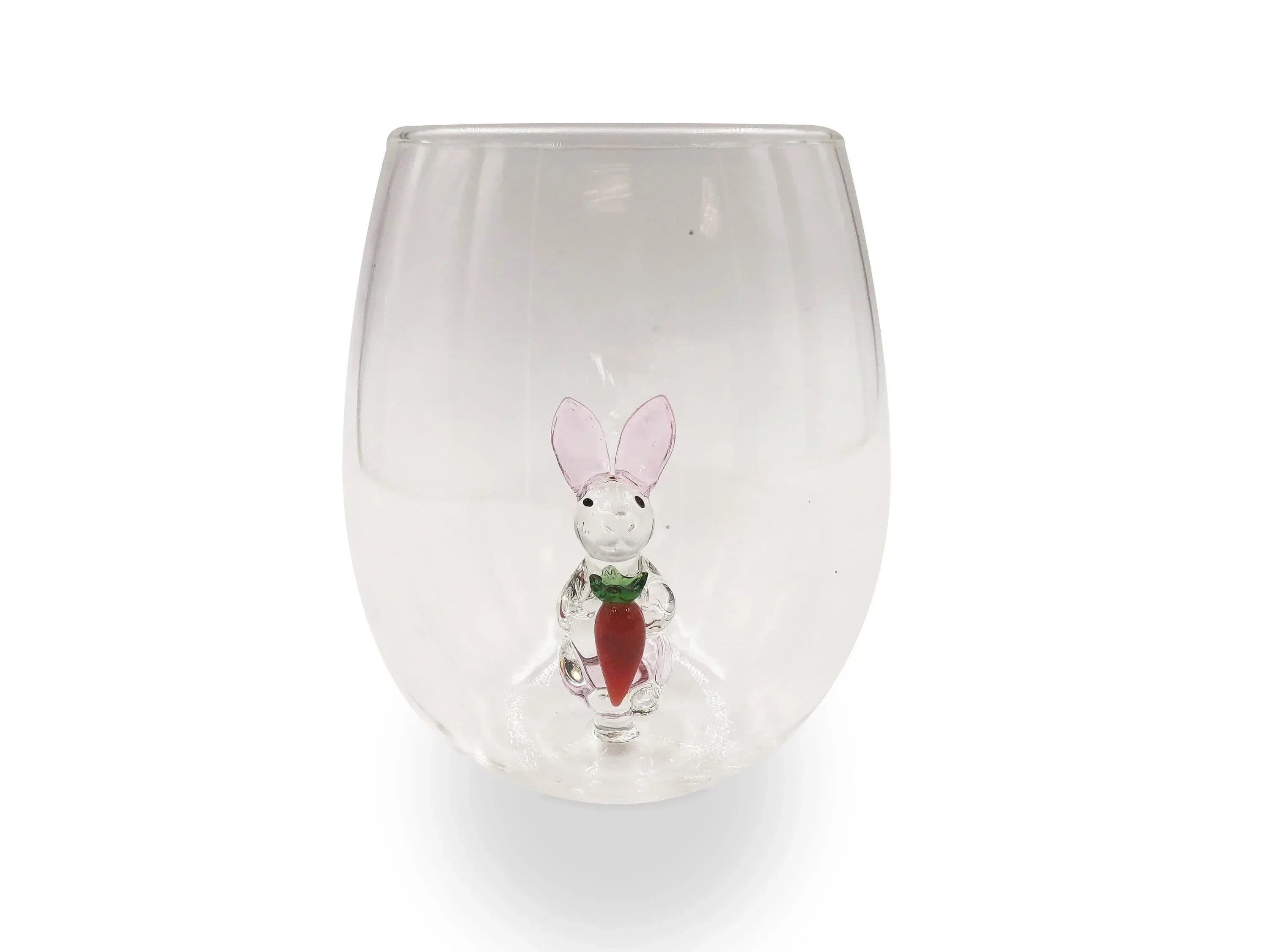 3D Easter Bunny Stemless Glasses - The Mayfair Hall