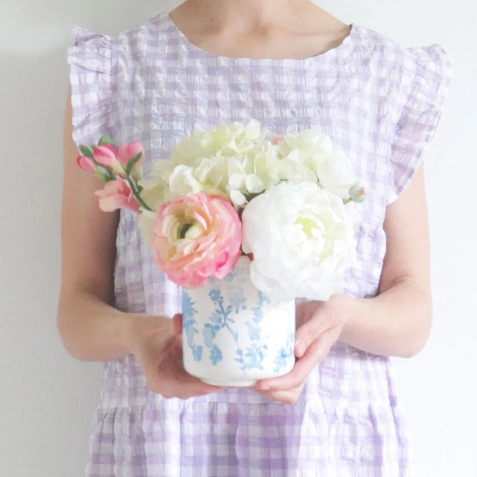 "Aster" Vase in Blue for Lo Home x Junior Sandler - The Mayfair Hall