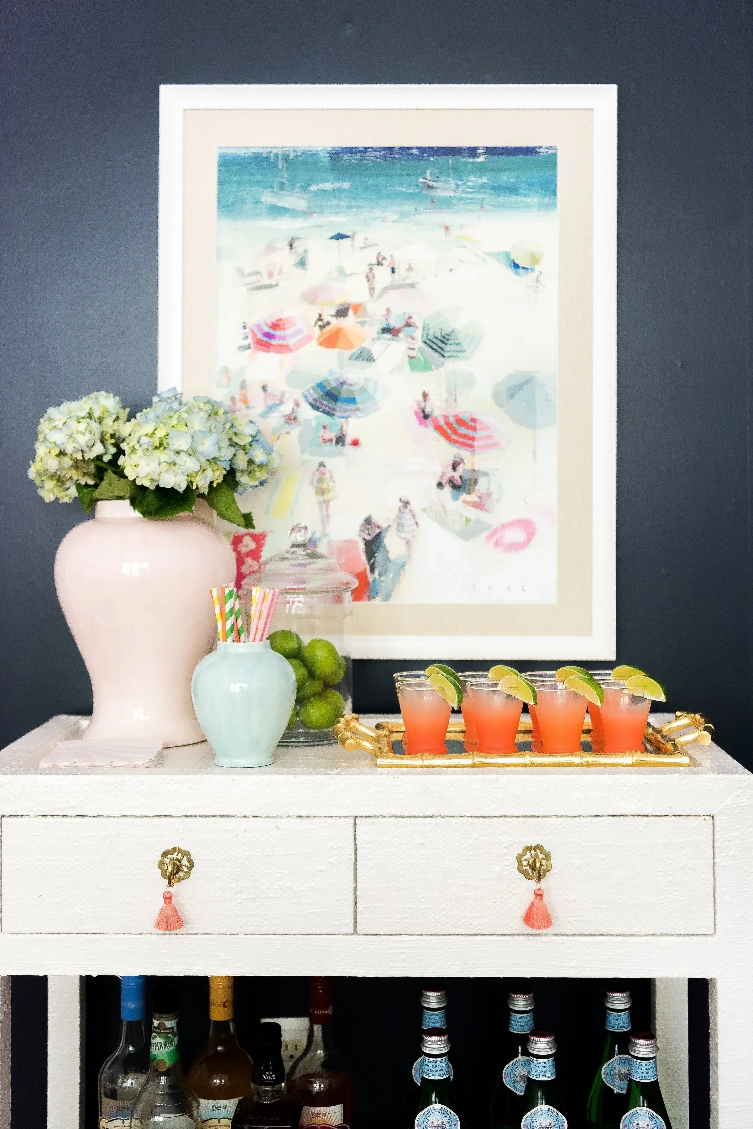 Cherry Blossom Pink Ginger Jars - The Mayfair Hall