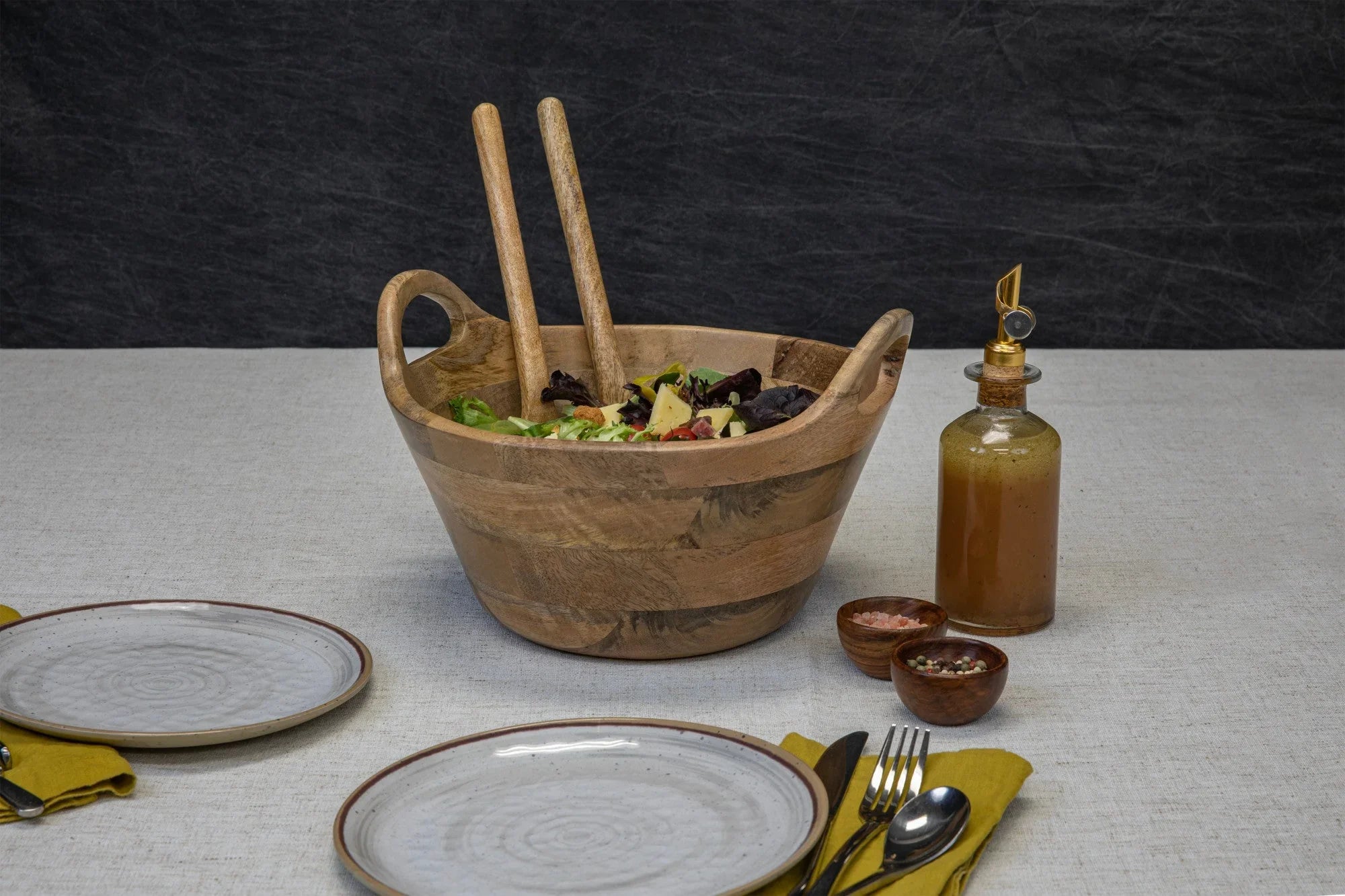 Ciotola Large Serving Bowl with Handles - The Mayfair Hall