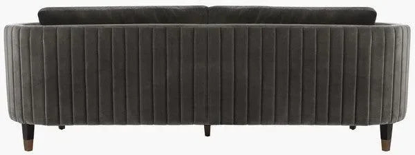 Winford Velvet Sofa in Giotto Mouse - The Mayfair Hall