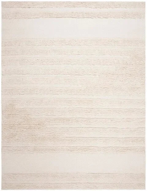 Kenya Bohemian Wool Rug in Ivory - The Mayfair Hall