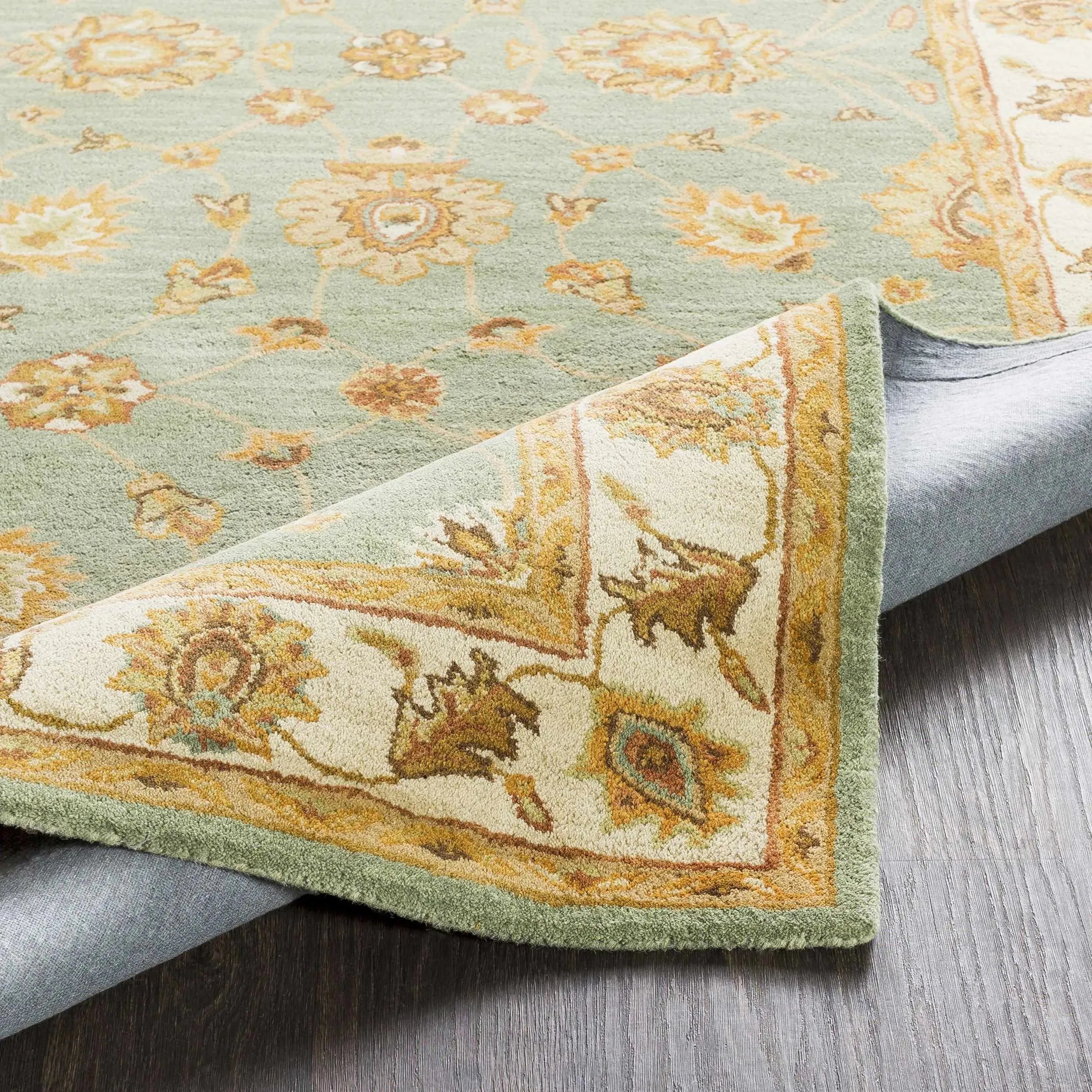Lagrange Wool Carpet in Sage