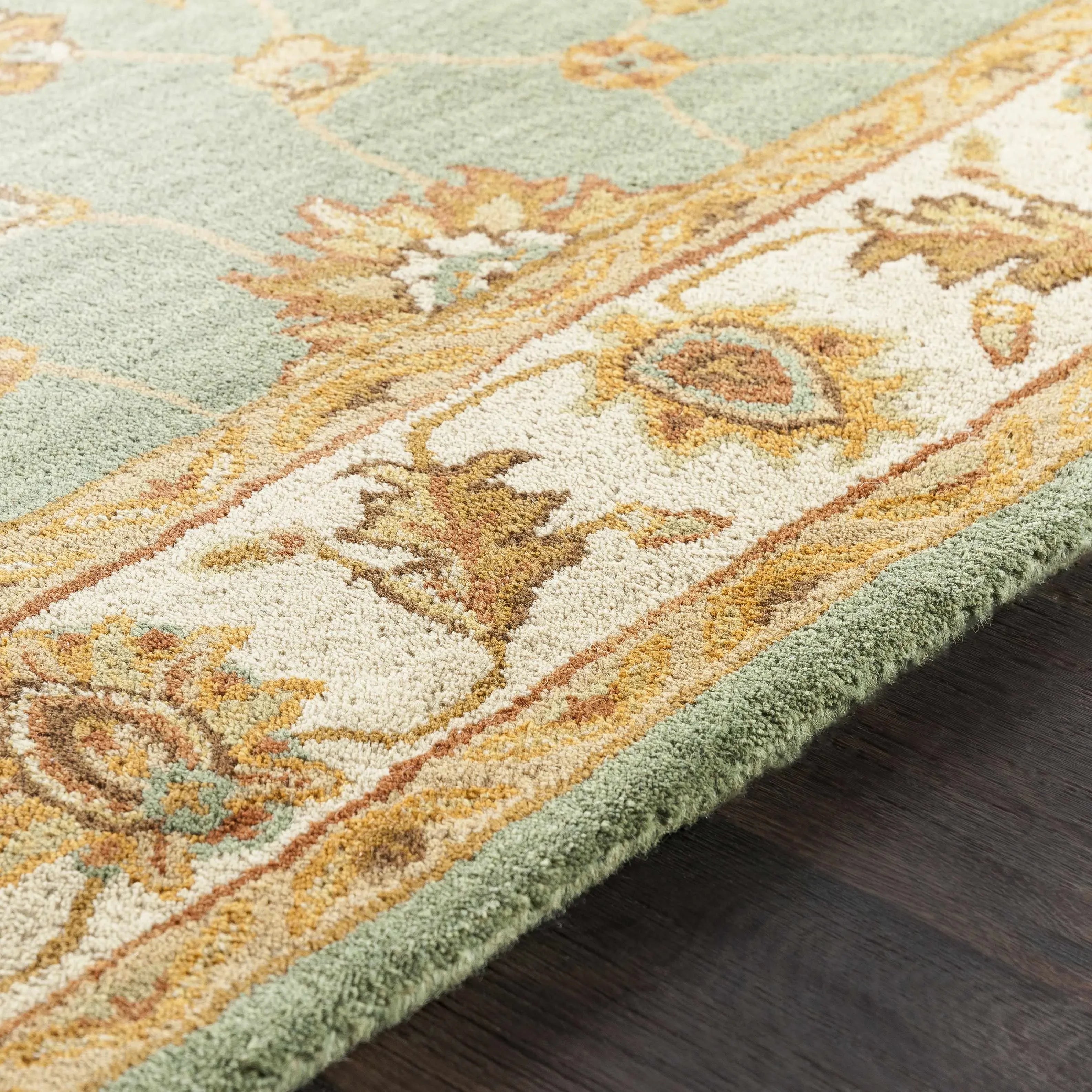 Lagrange Wool Carpet in Sage