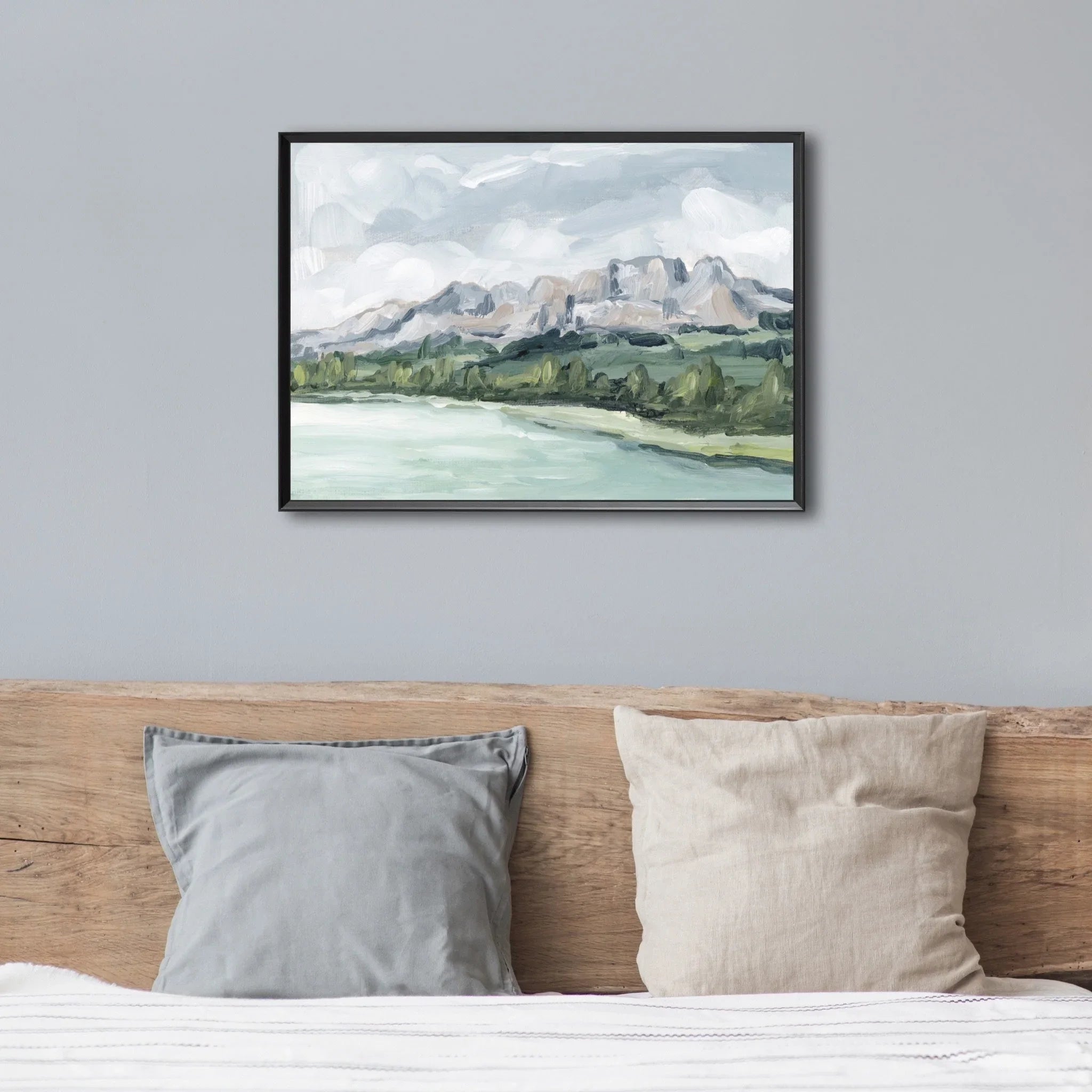 "Lake in the North" Art Print - The Mayfair Hall
