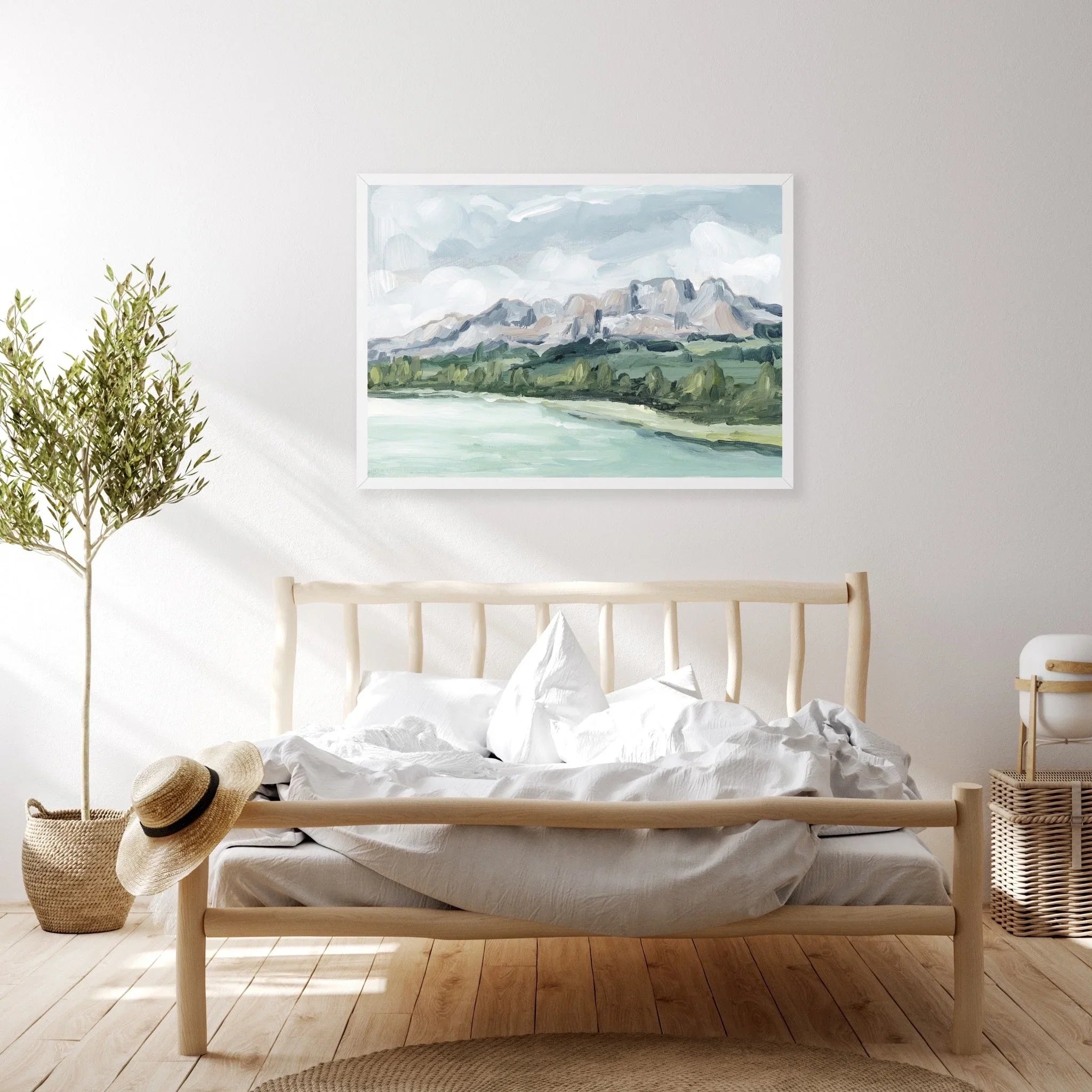 "Lake in the North" Art Print - The Mayfair Hall