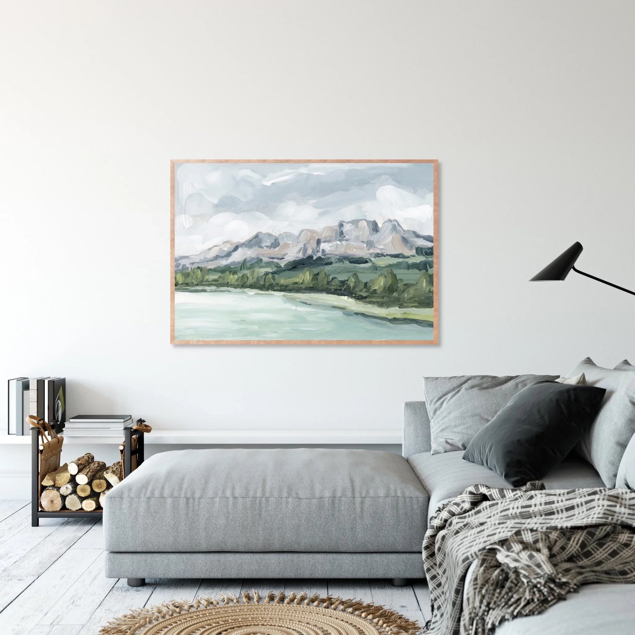 "Lake in the North" Art Print - The Mayfair Hall