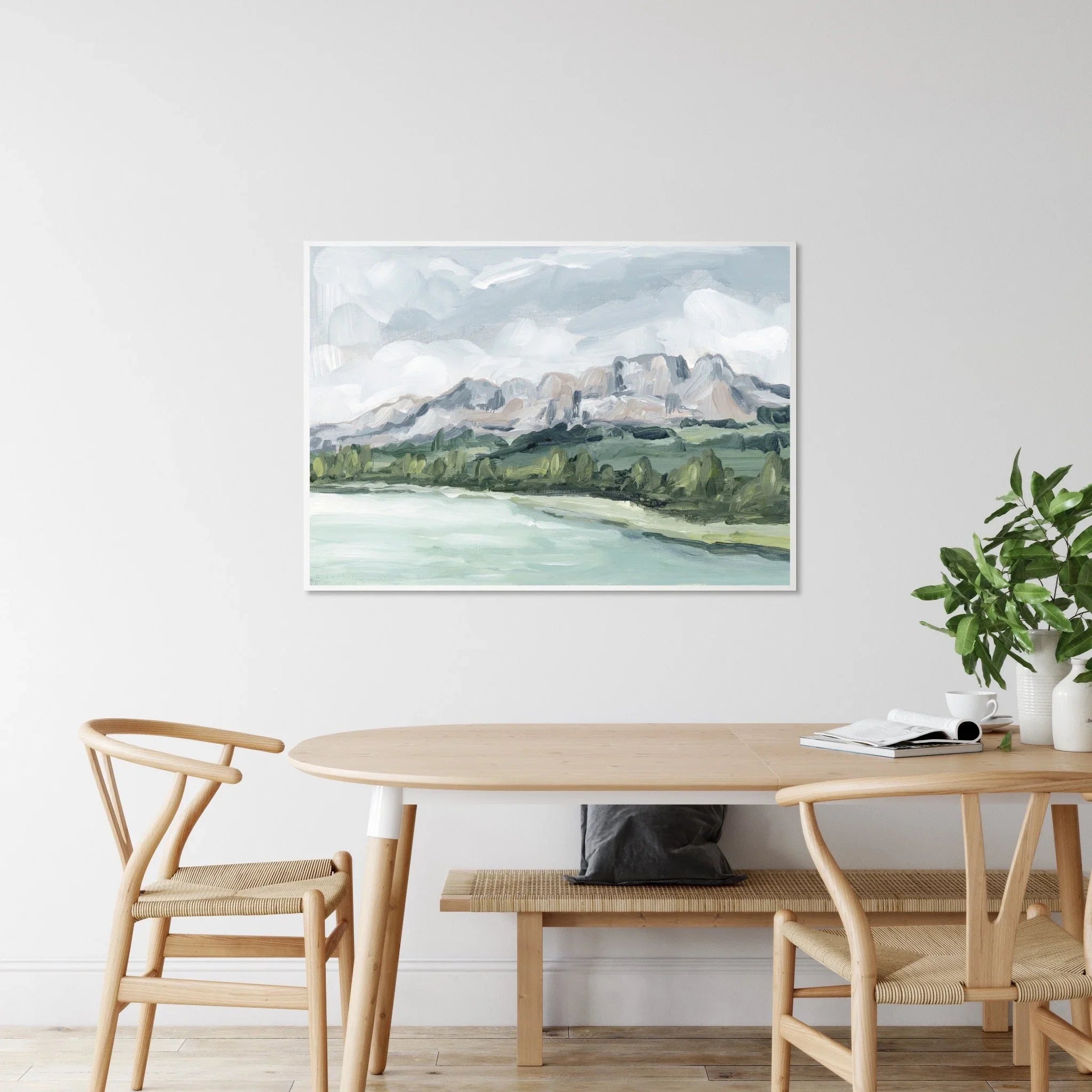 "Lake in the North" Art Print - The Mayfair Hall