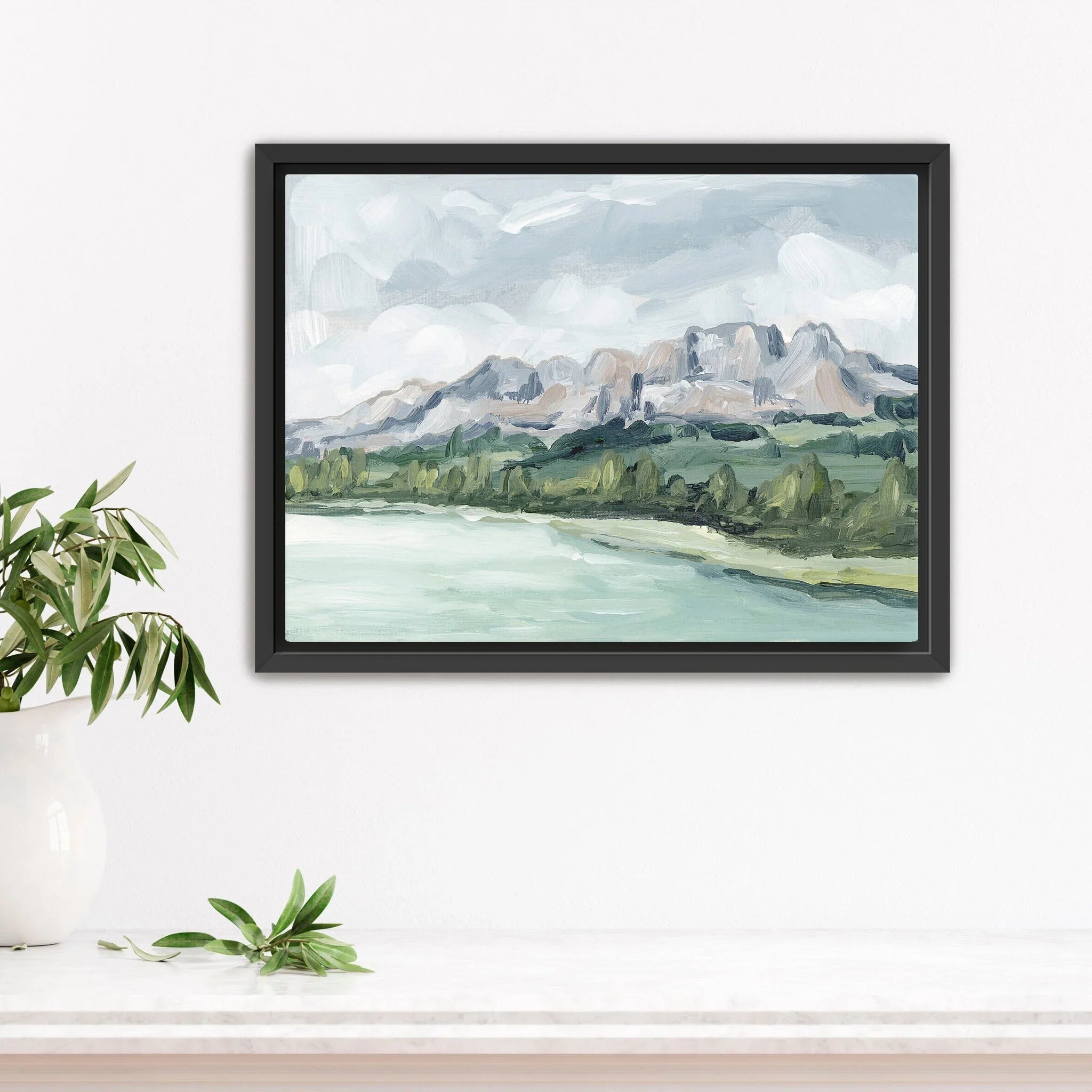 "Lake in the North" Art Print - The Mayfair Hall