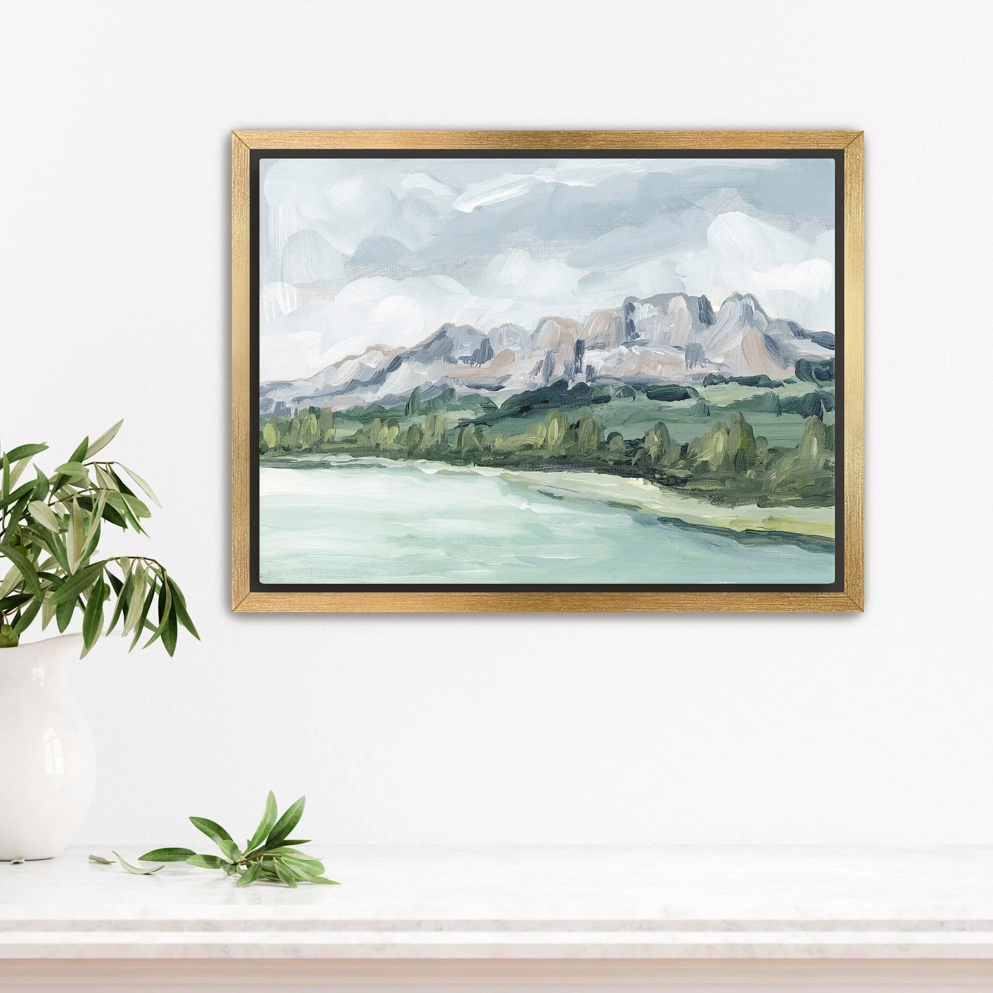 "Lake in the North" Art Print - The Mayfair Hall