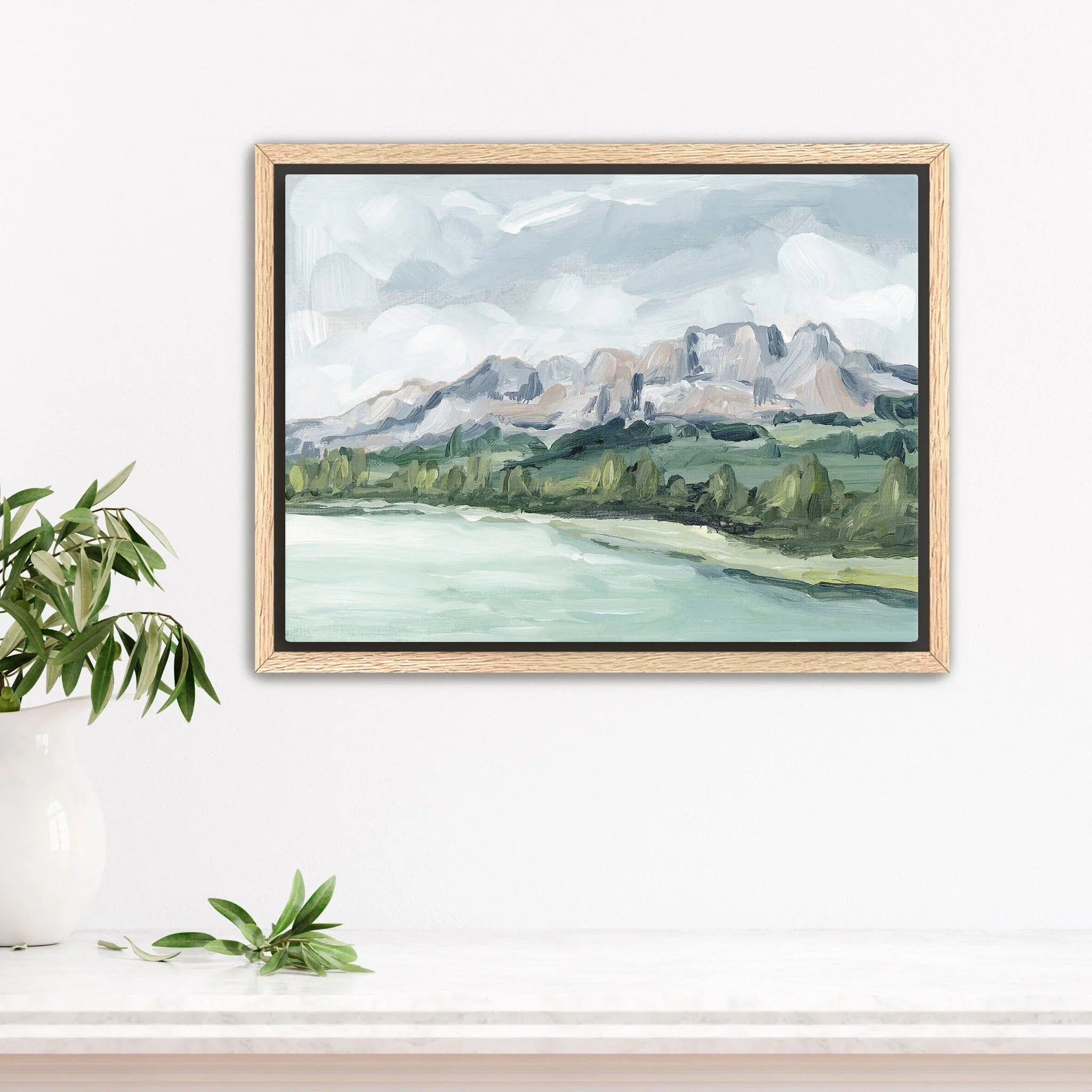 "Lake in the North" Art Print - The Mayfair Hall
