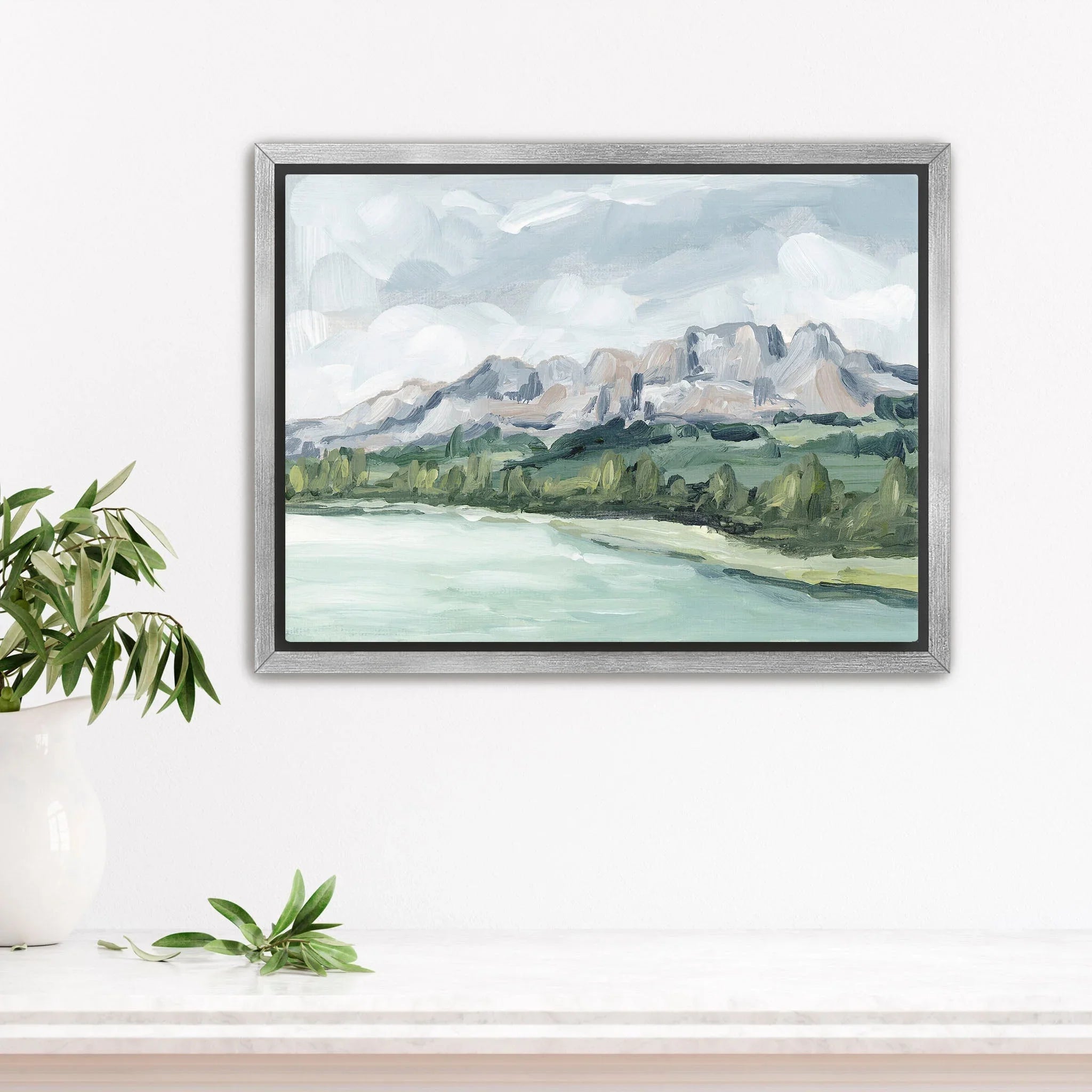 "Lake in the North" Art Print - The Mayfair Hall