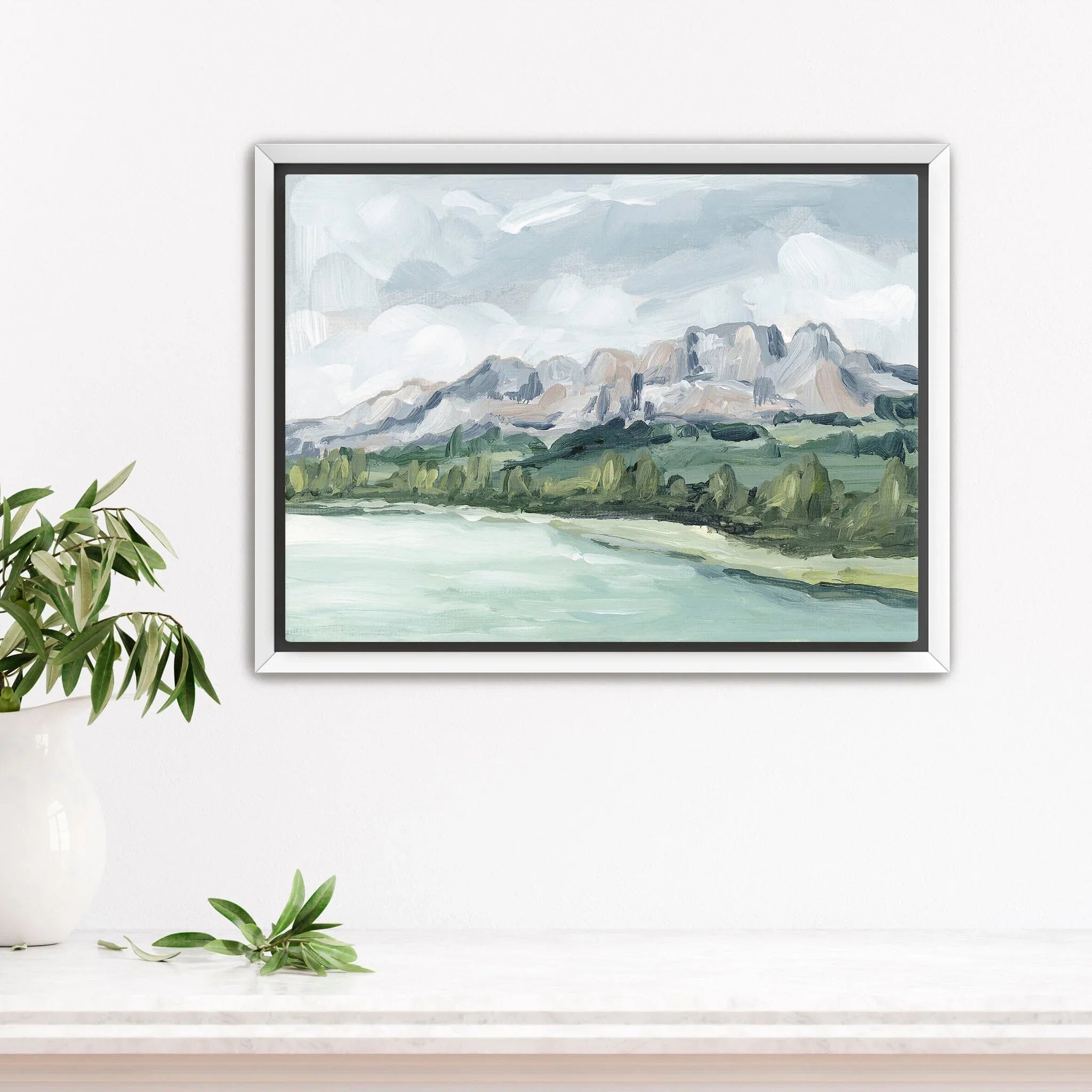 "Lake in the North" Art Print - The Mayfair Hall