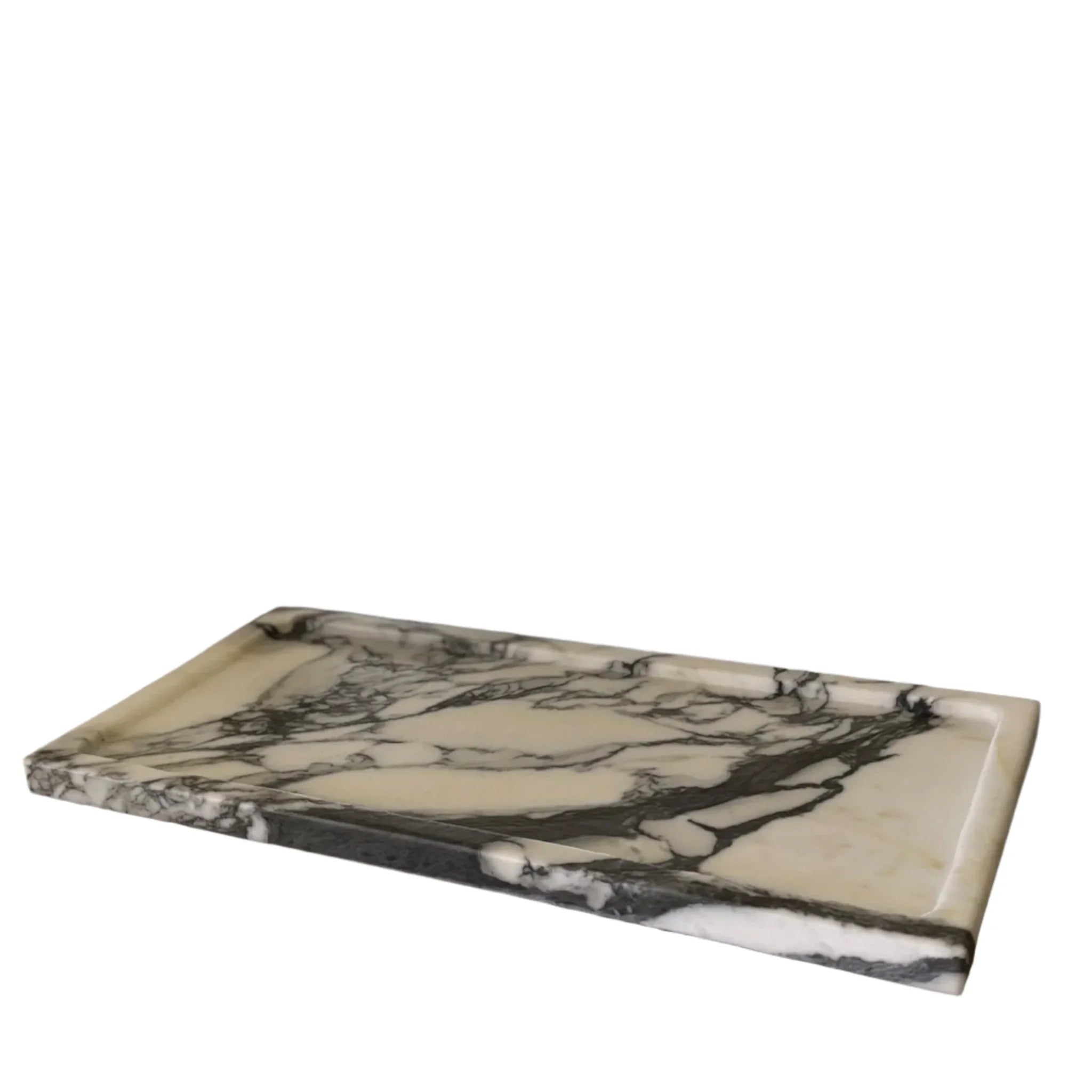 Large Calacatta Borghini Marble Tray - The Mayfair Hall