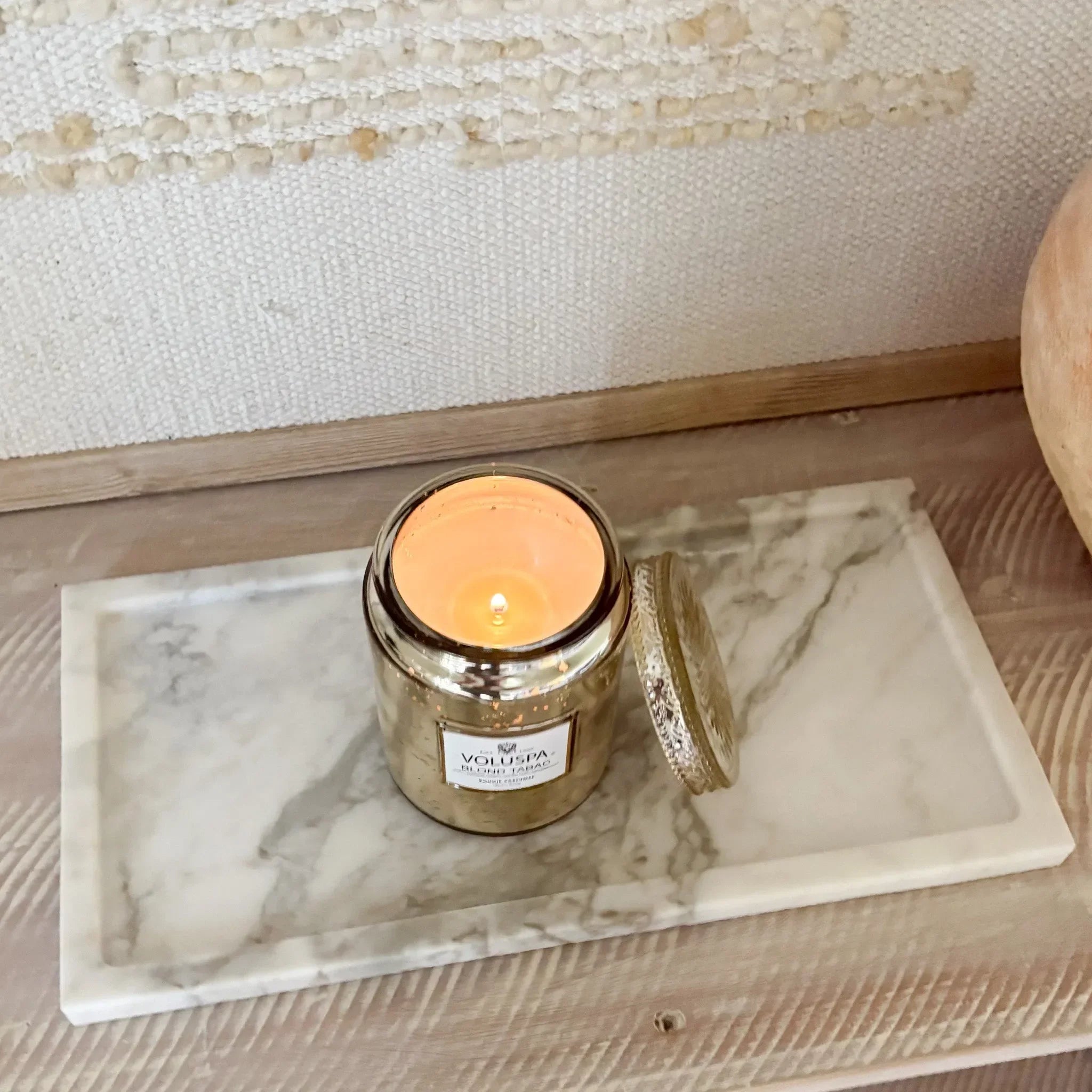 Large Calacatta Marble Tray - The Mayfair Hall