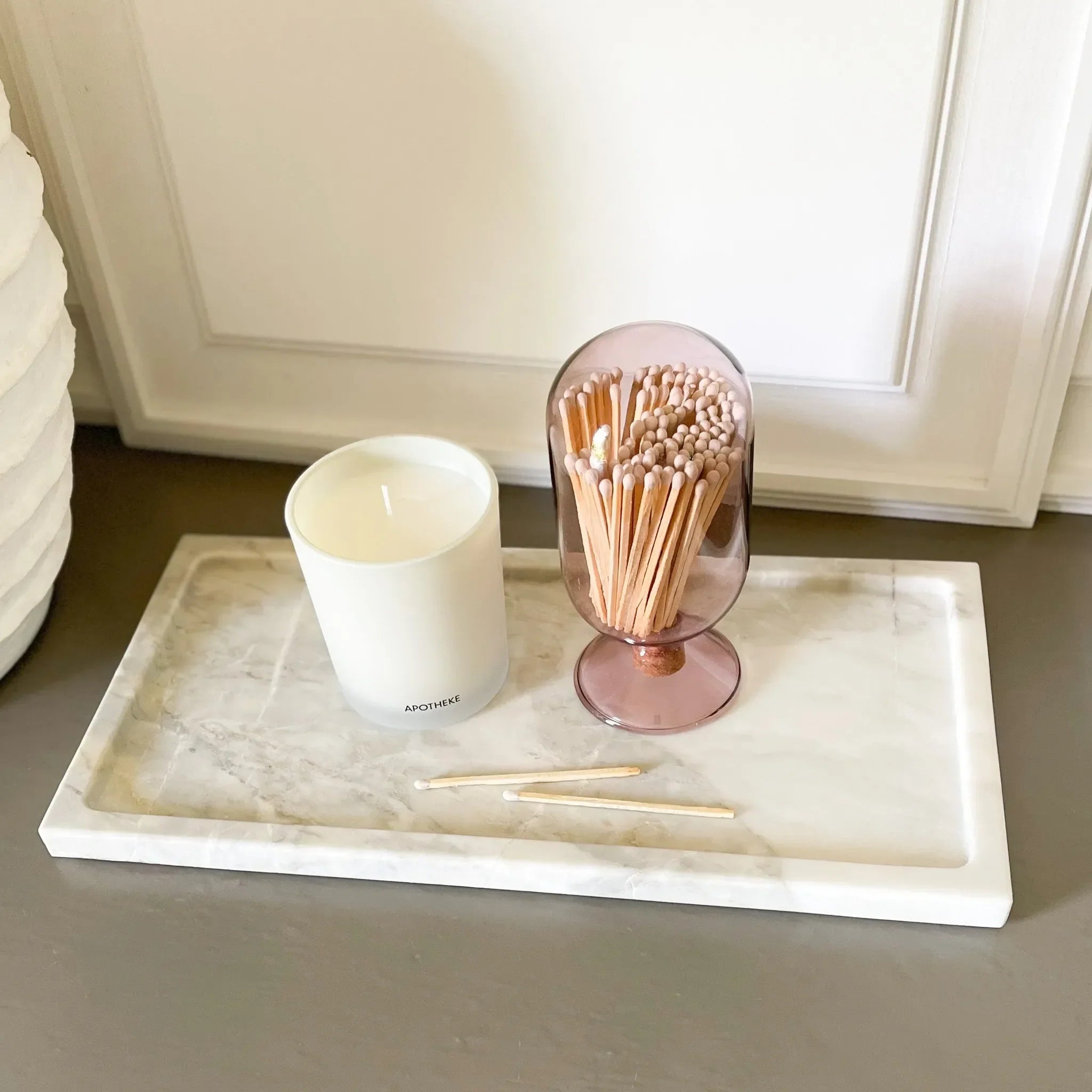 Large Calacatta Marble Tray - The Mayfair Hall