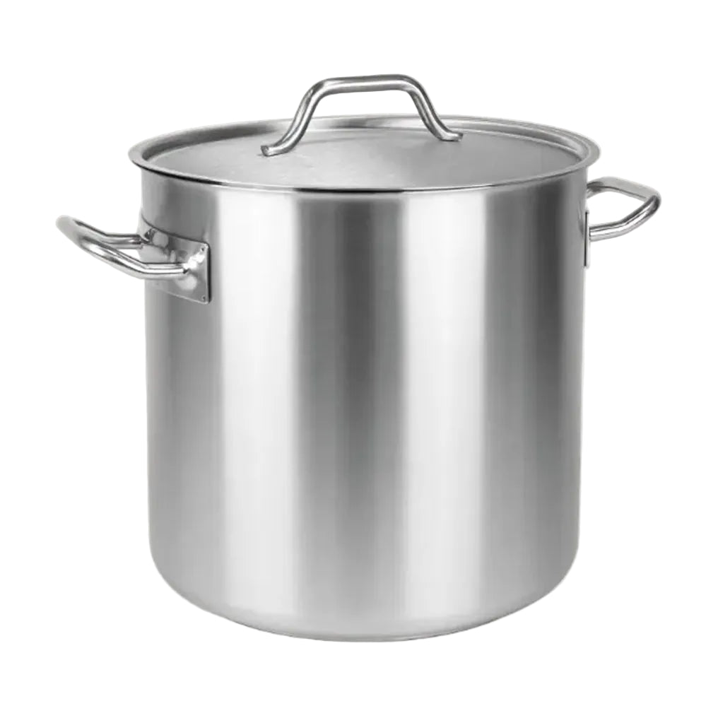 Commercial 3-Ply Stainless Steel Stockpot with Lid by Cristel
