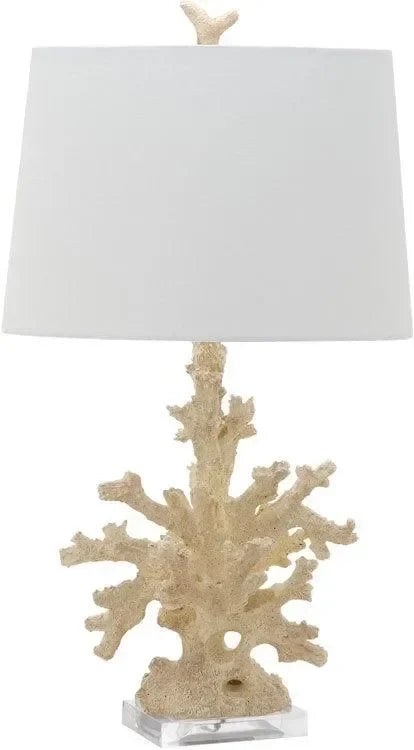 Coral Branch Table Lamp in Cream - The Mayfair Hall