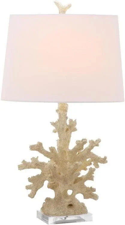 Coral Branch Table Lamp in Cream - The Mayfair Hall