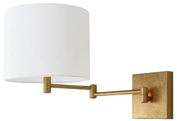 Lillian Cotton Wall Sconce in Off-white (Set of 2) - The Mayfair Hall