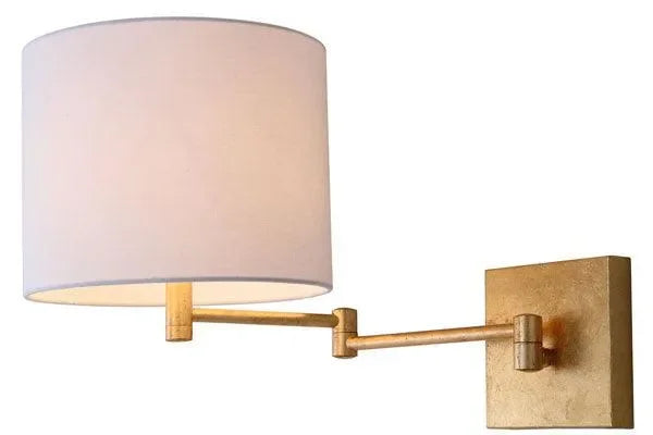 Lillian Cotton Wall Sconce in Off-white (Set of 2) - The Mayfair Hall