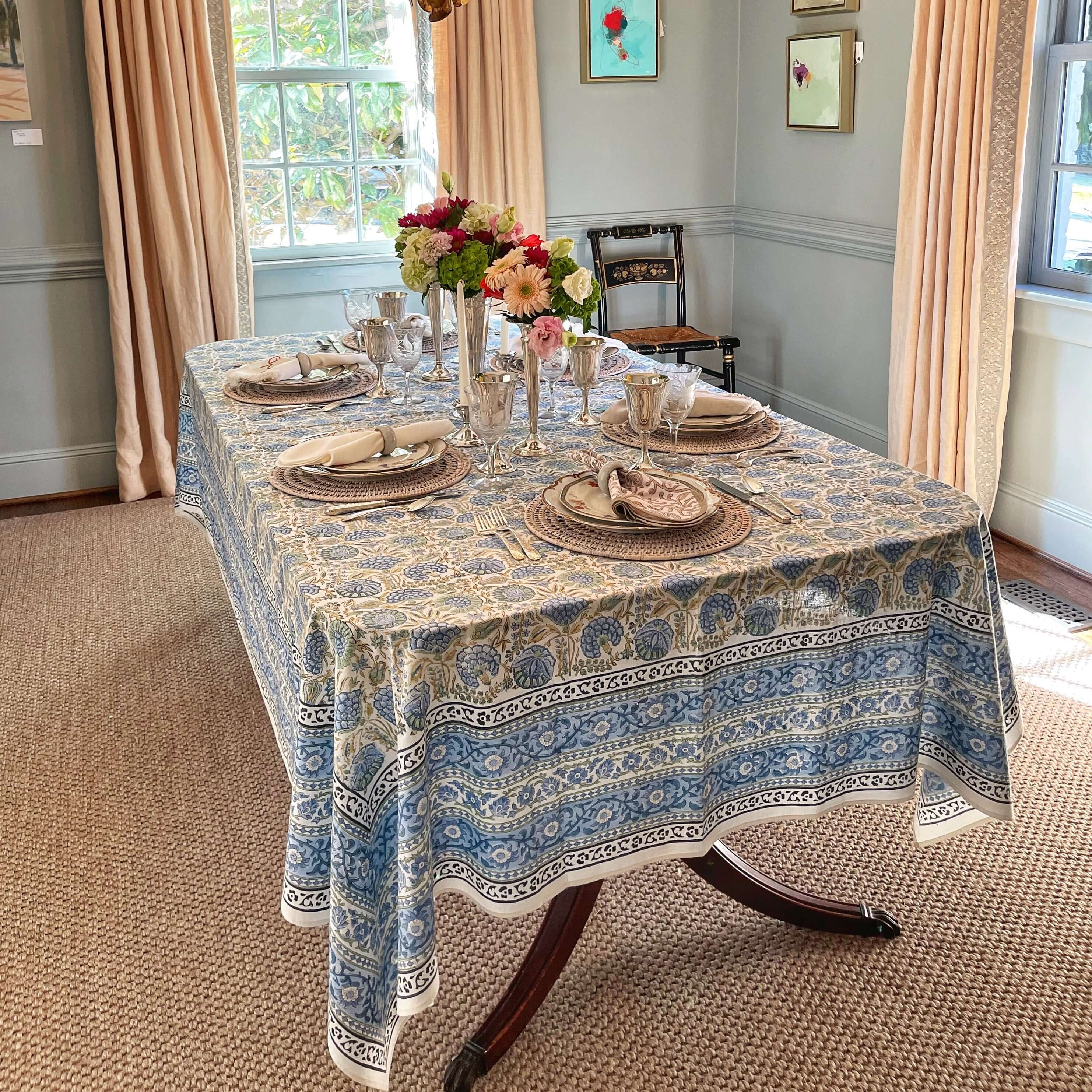 Lotus Blossom Tablecloth