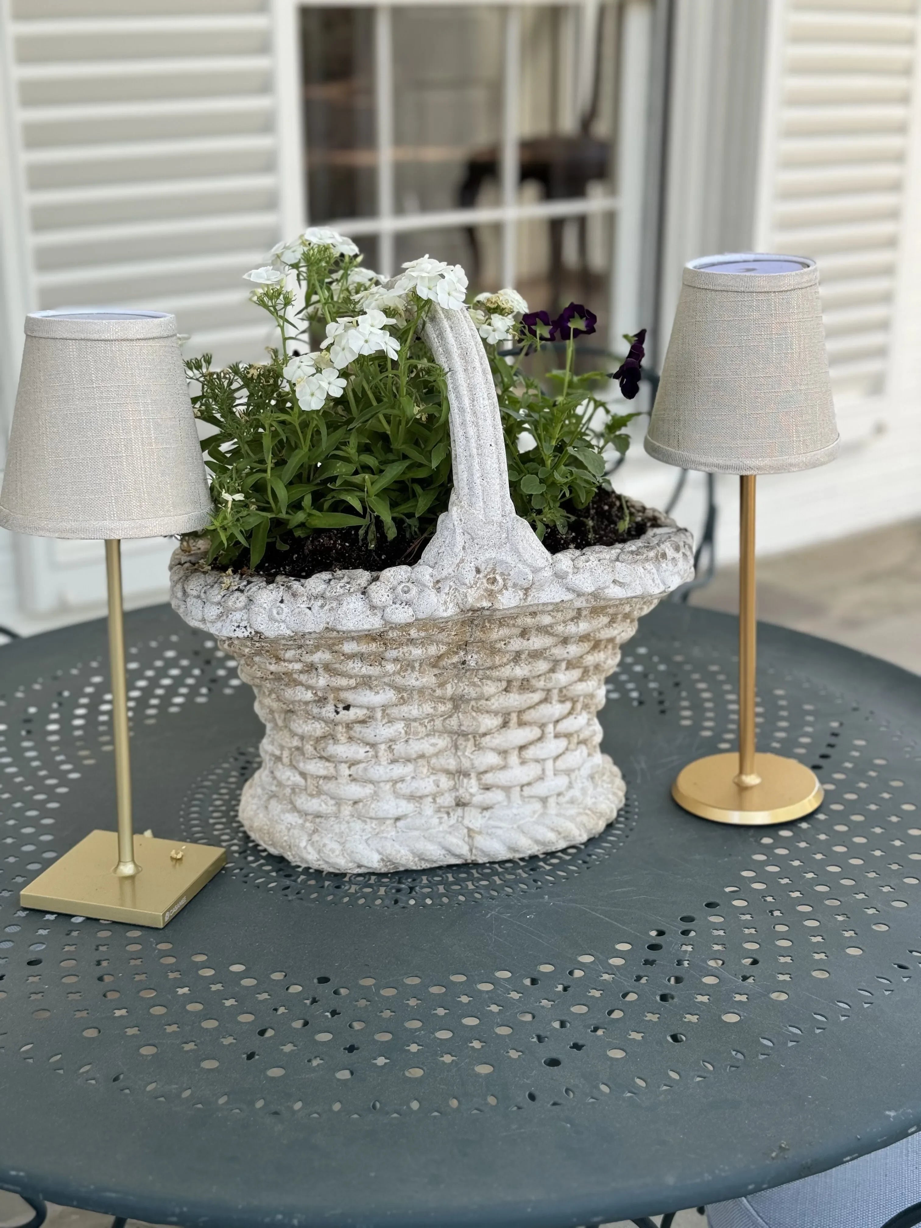 Small Linen Shade Cover in Gold - The Mayfair Hall