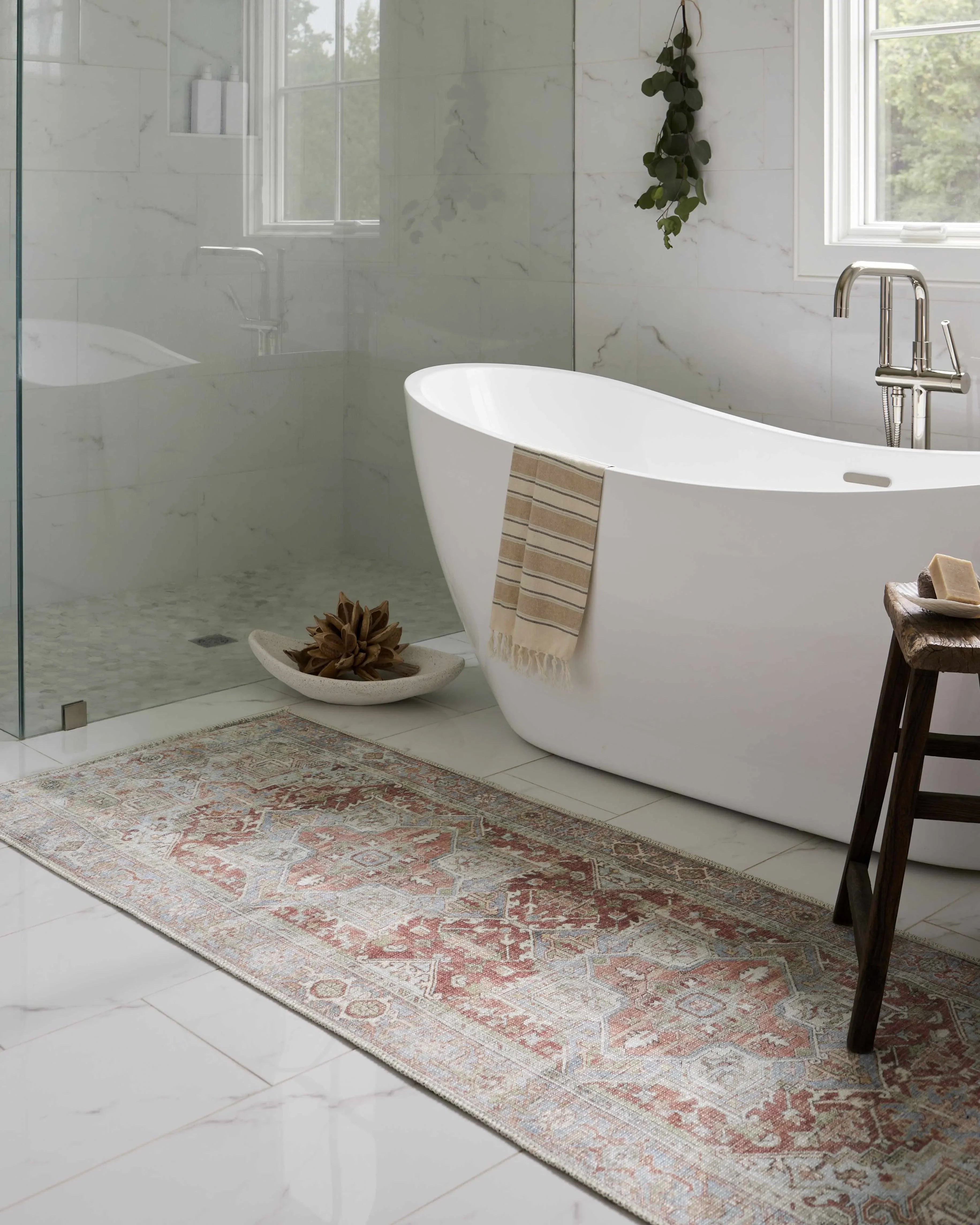 Maayon Machine Woven Polyester Rug - The Mayfair Hall