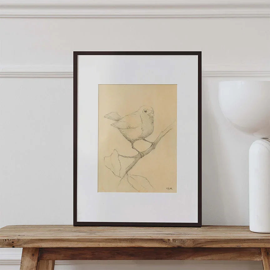 The Robin Art Print - The Mayfair Hall