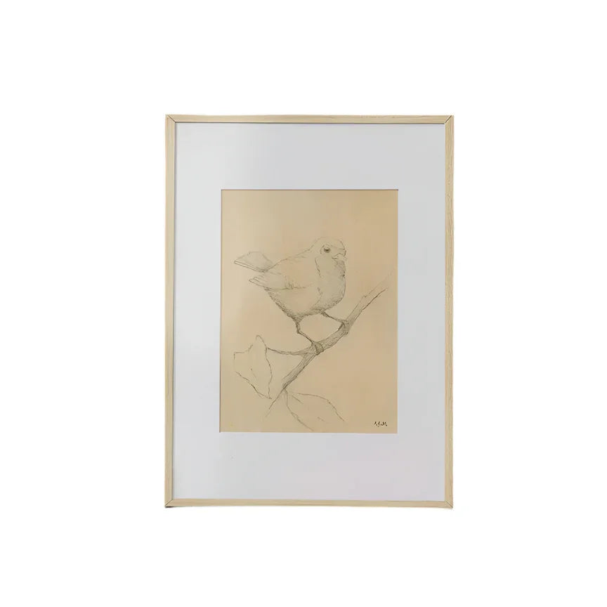 The Robin Art Print - The Mayfair Hall