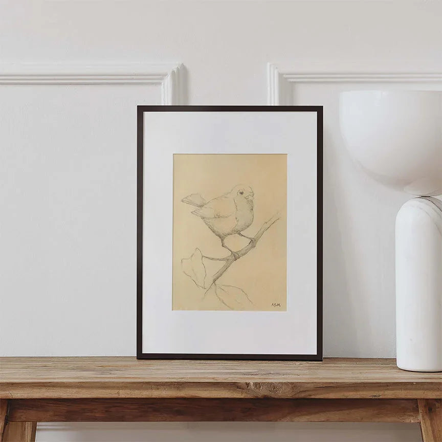 The Robin Art Print - The Mayfair Hall