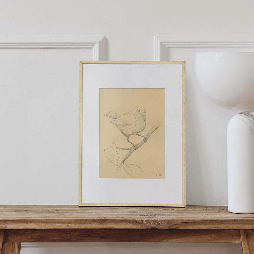 The Robin Art Print - The Mayfair Hall