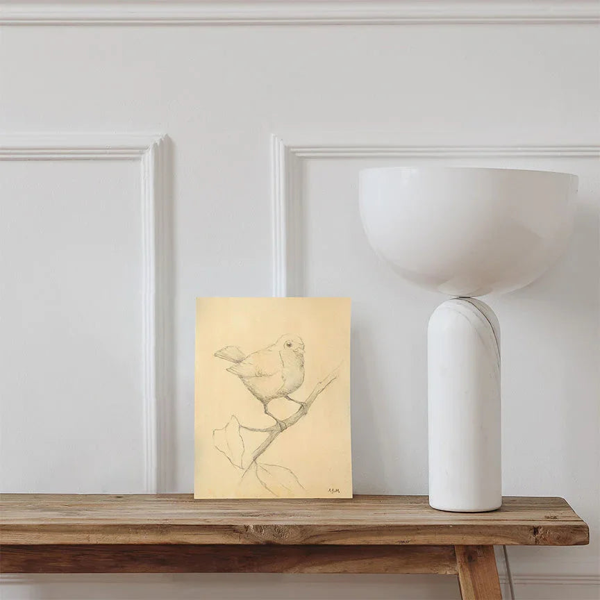 The Robin Art Print - The Mayfair Hall