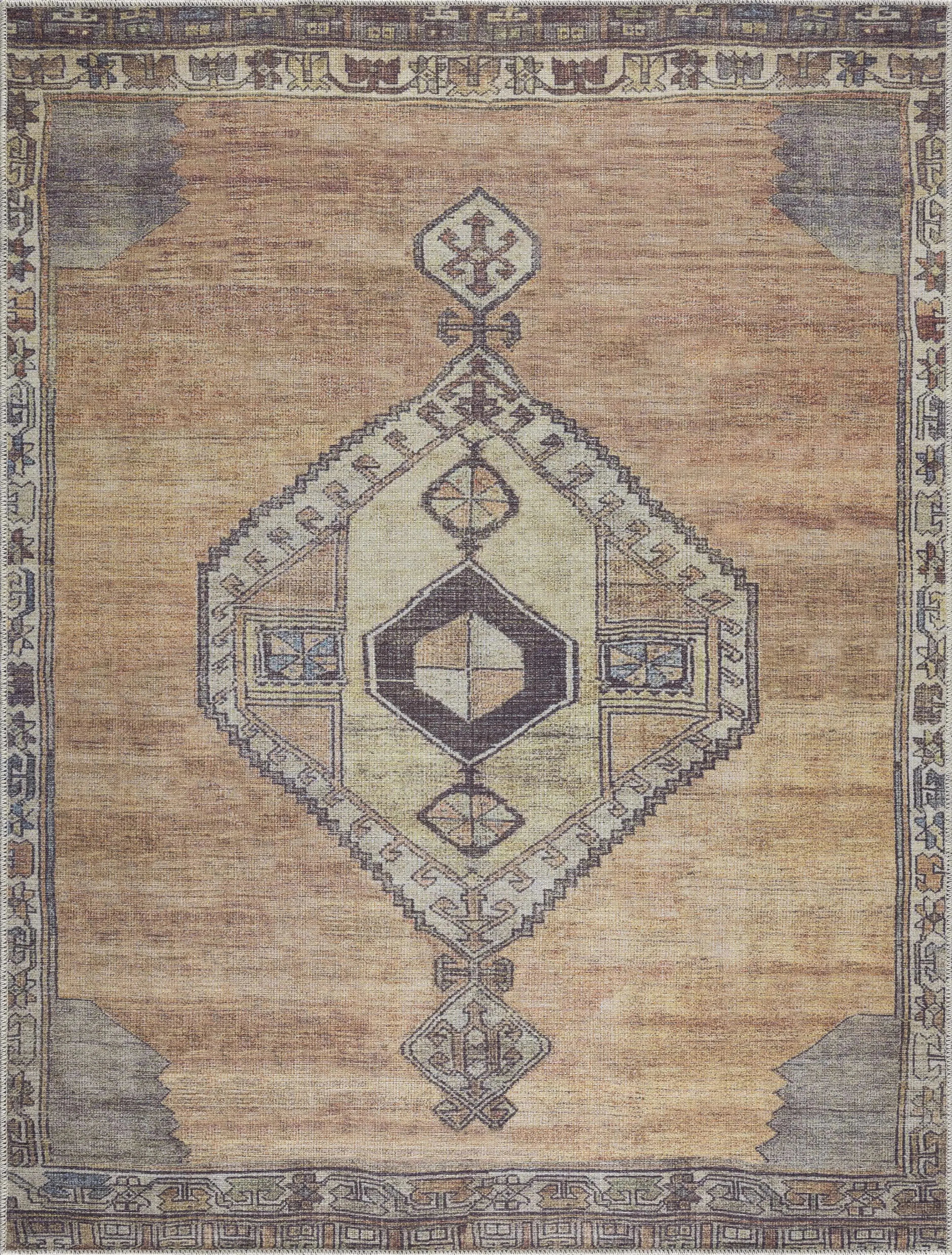 Medinah Washable Runner & Area Rug - The Mayfair Hall