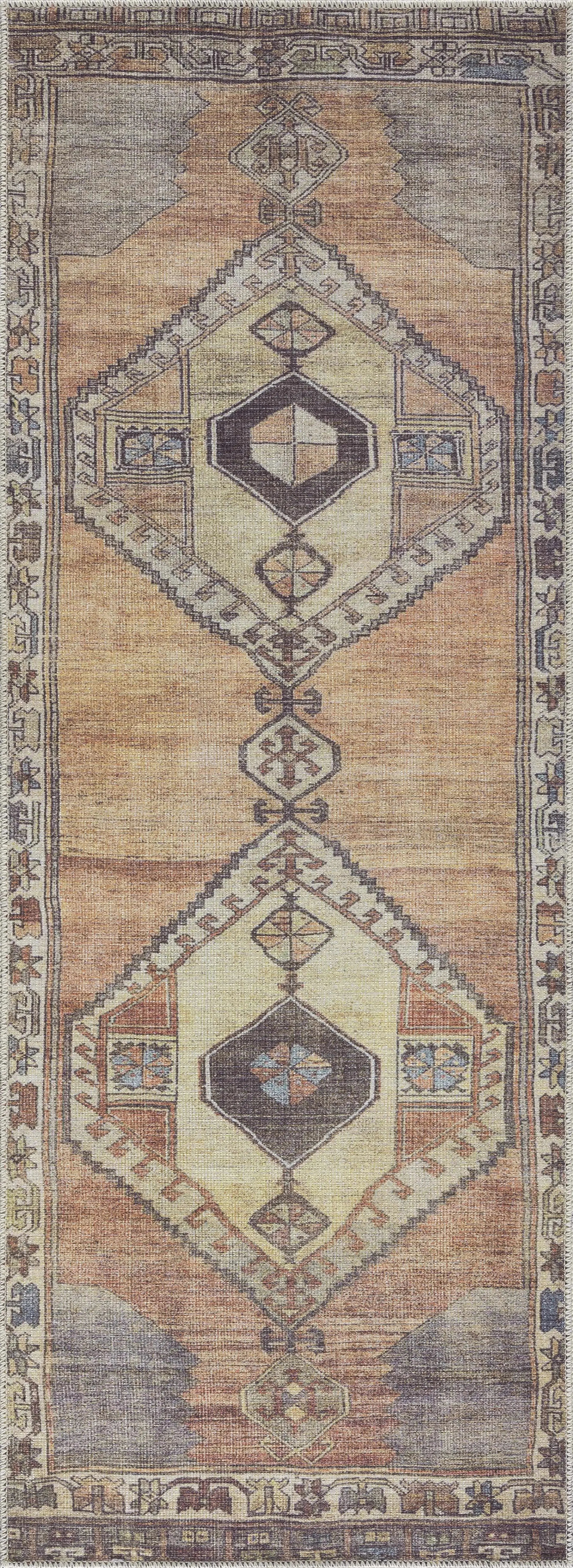 Medinah Washable Runner & Area Rug - The Mayfair Hall