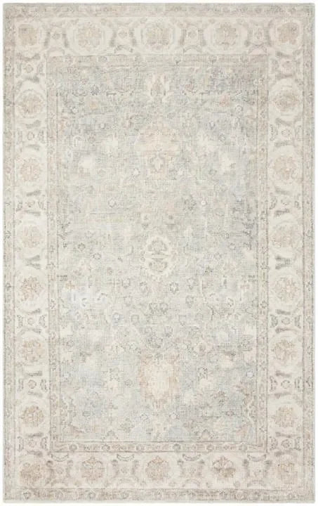 Maharaja Viscose Rug in Light Blue - The Mayfair Hall