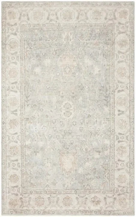 Maharaja Viscose Rug in Light Blue - The Mayfair Hall