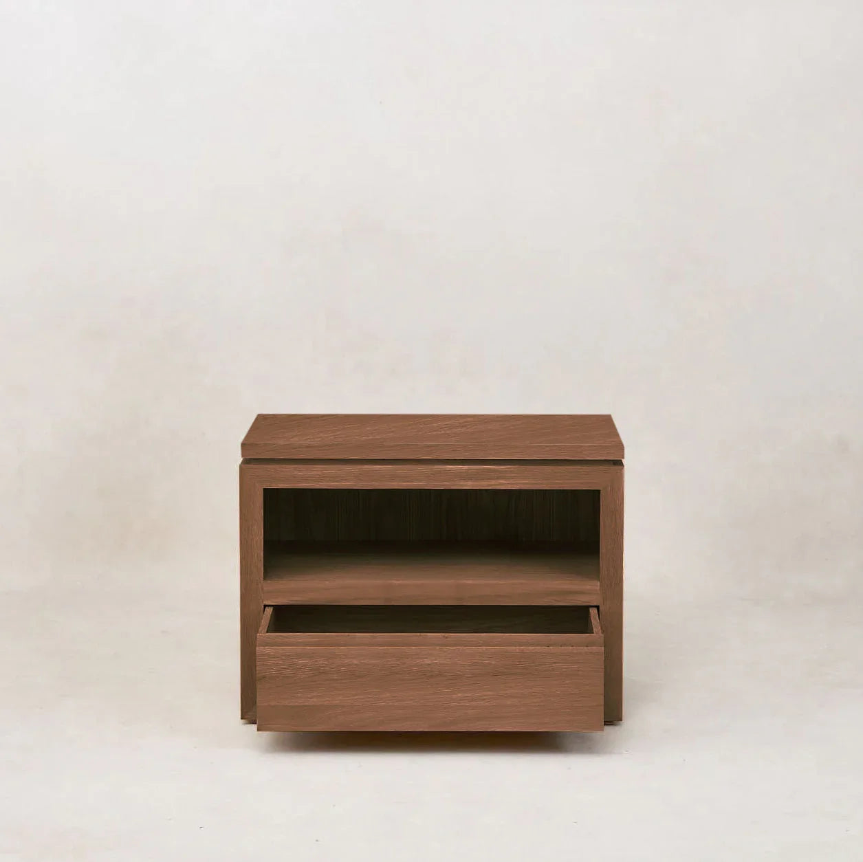 Sofita Wood Nightstand - Mocha - The Mayfair Hall