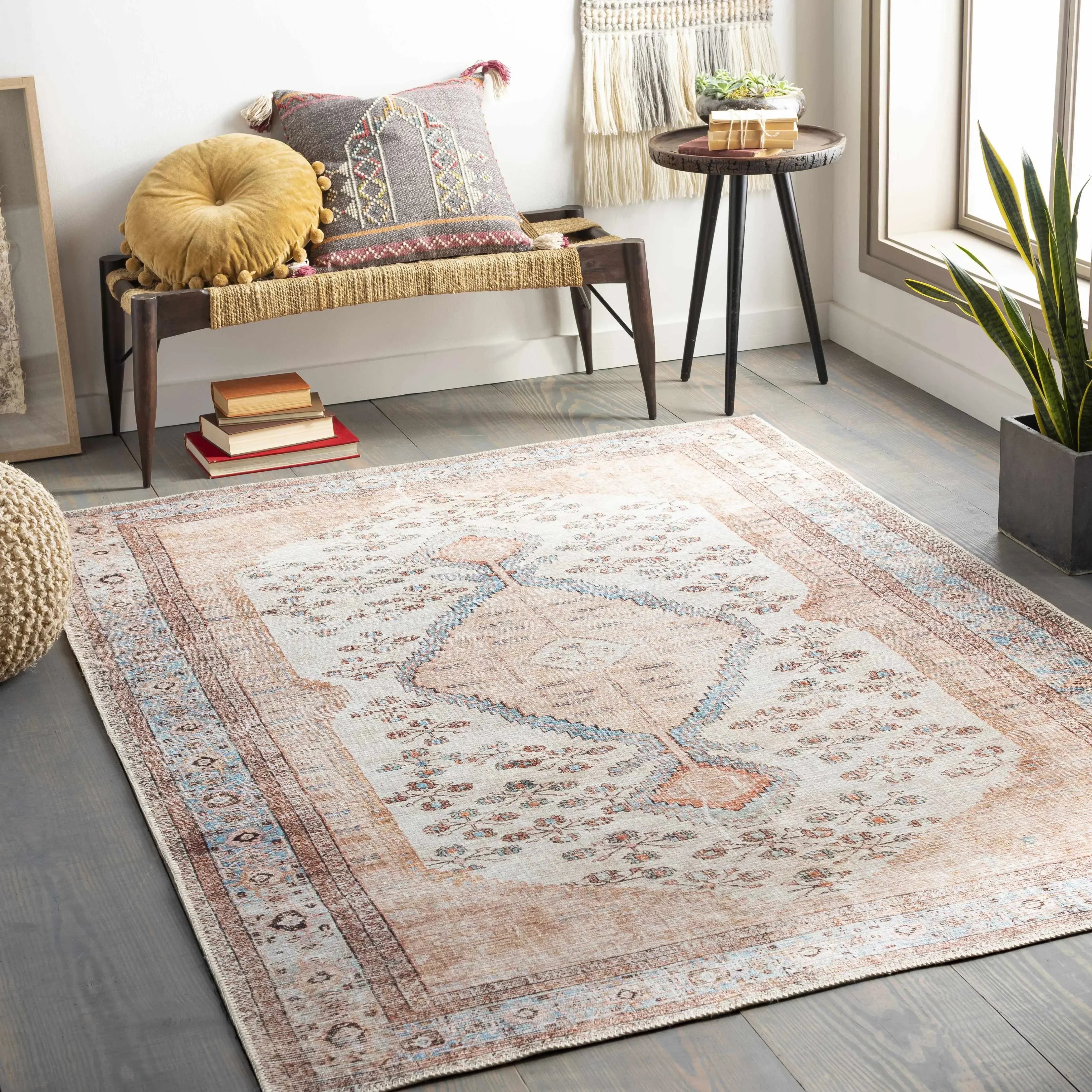 Moora Washable Area Rug - The Mayfair Hall