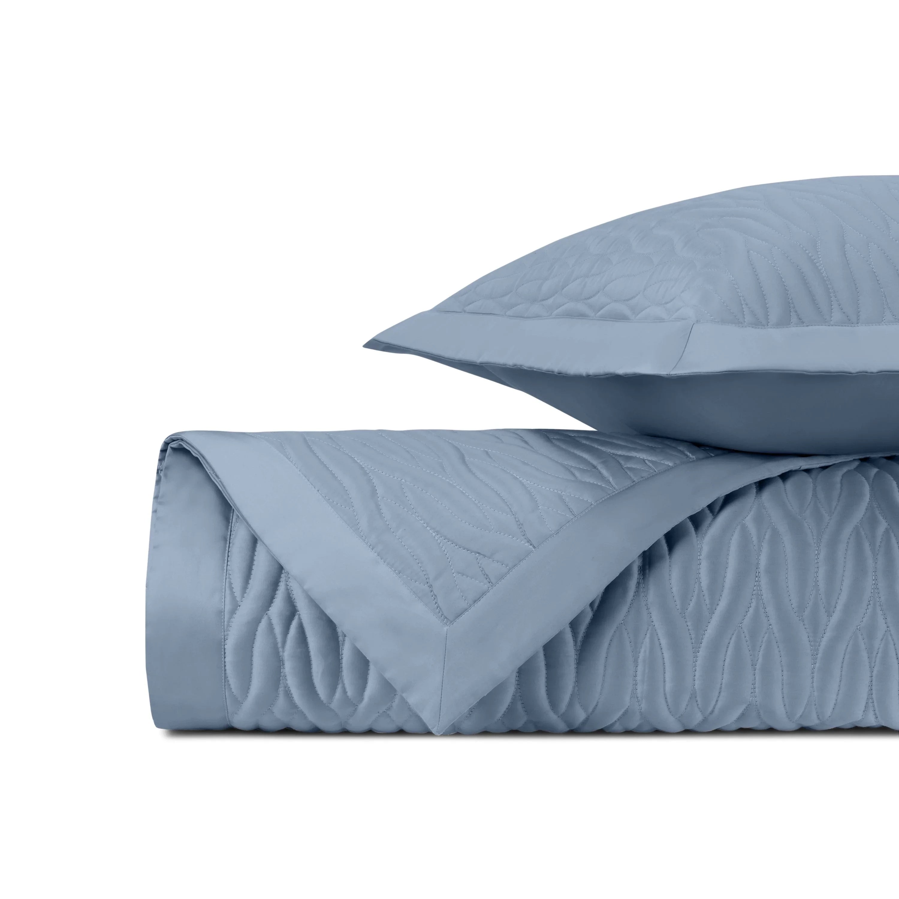 Beatrice Quilted Coverlet (Euro) Set - The Mayfair Hall