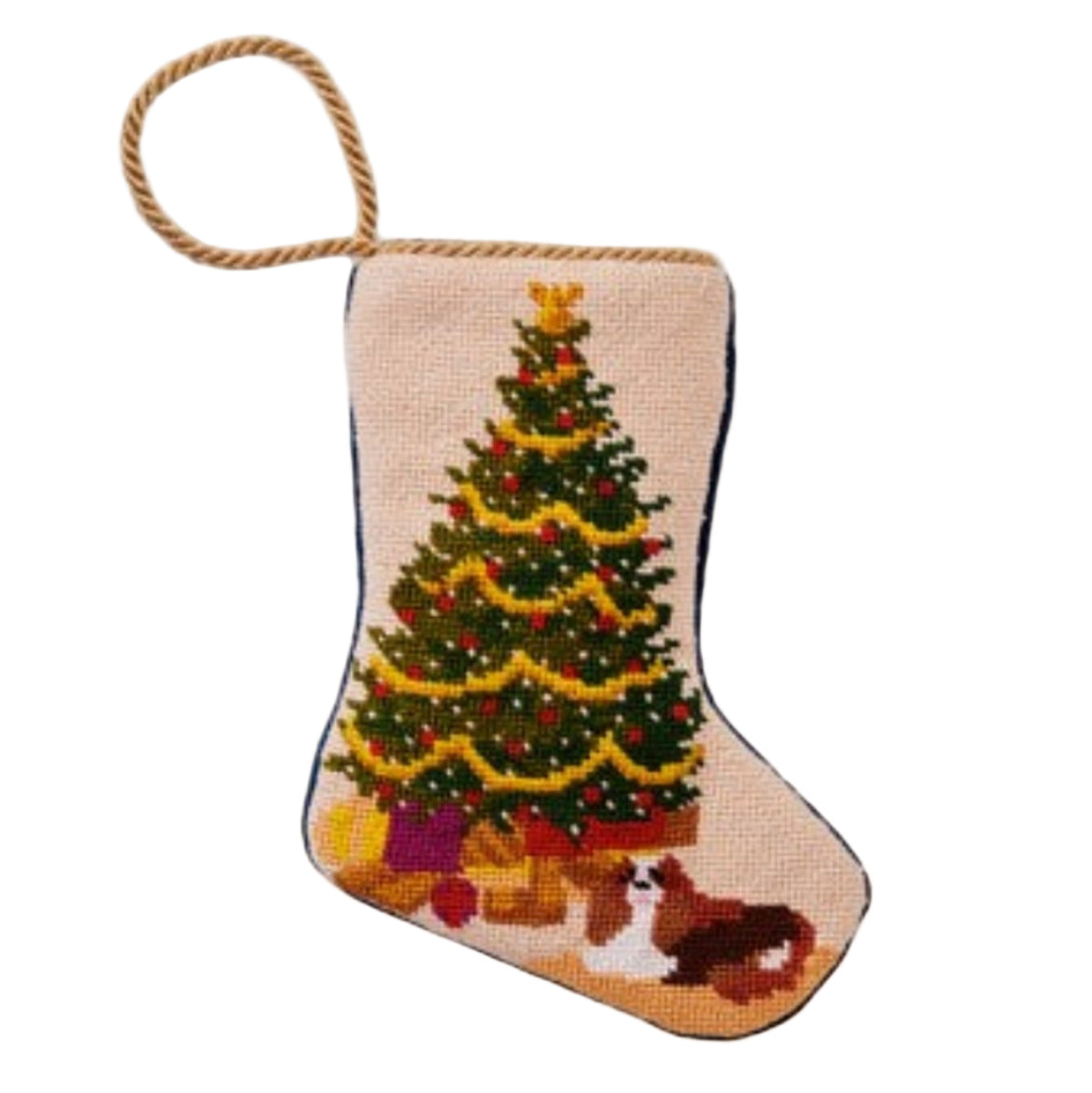 O Christmas Tree Needlepoint Stocking